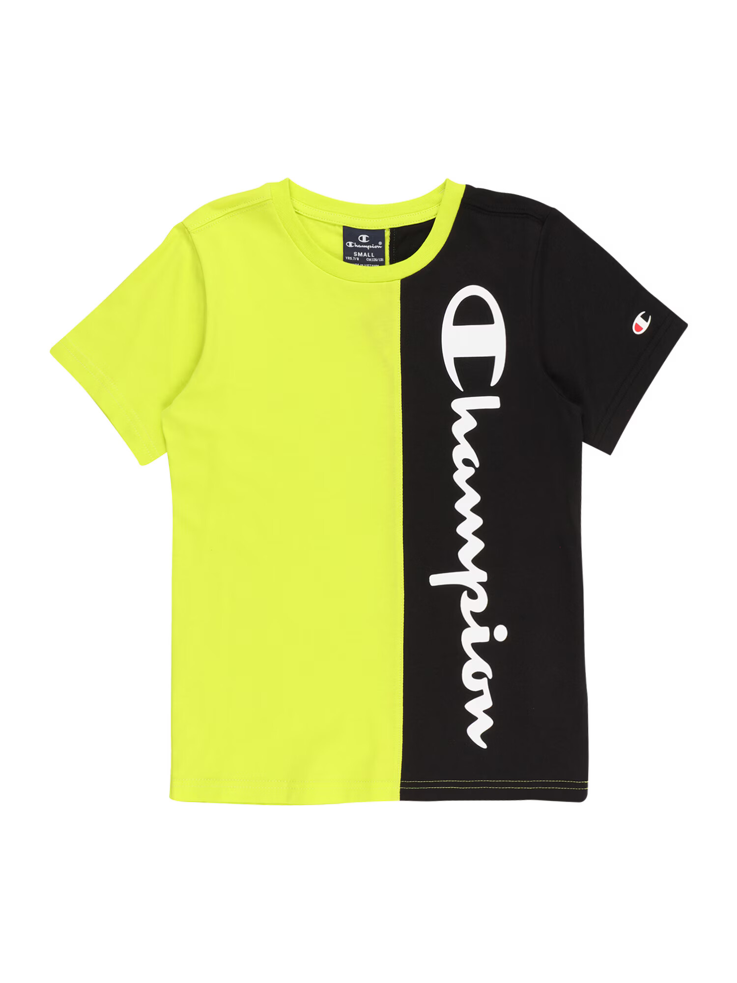 Champion Authentic Athletic Apparel Tricou verde neon / negru / alb - Pled.ro