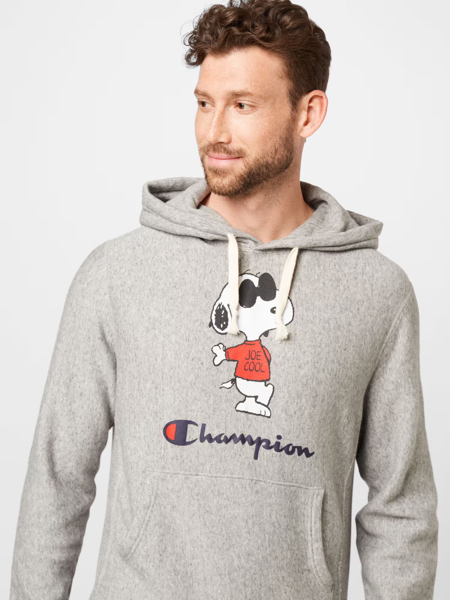 Champion Reverse Weave Bluză de molton 'Peanuts' albastru închis / gri / roșu / negru / alb - Pled.ro