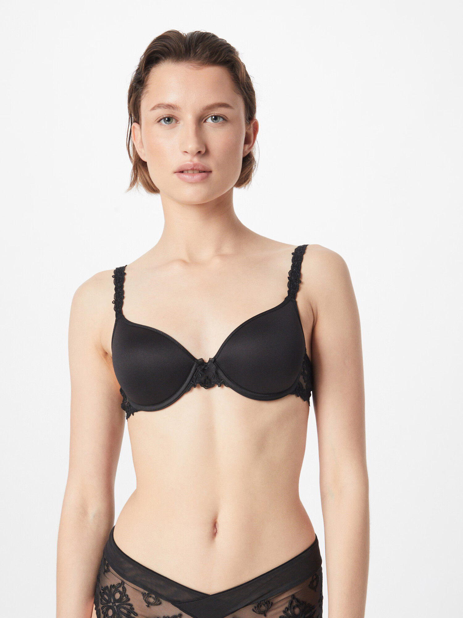 Chantelle Sutien 'CHAMPS ELYSEES' negru - Pled.ro