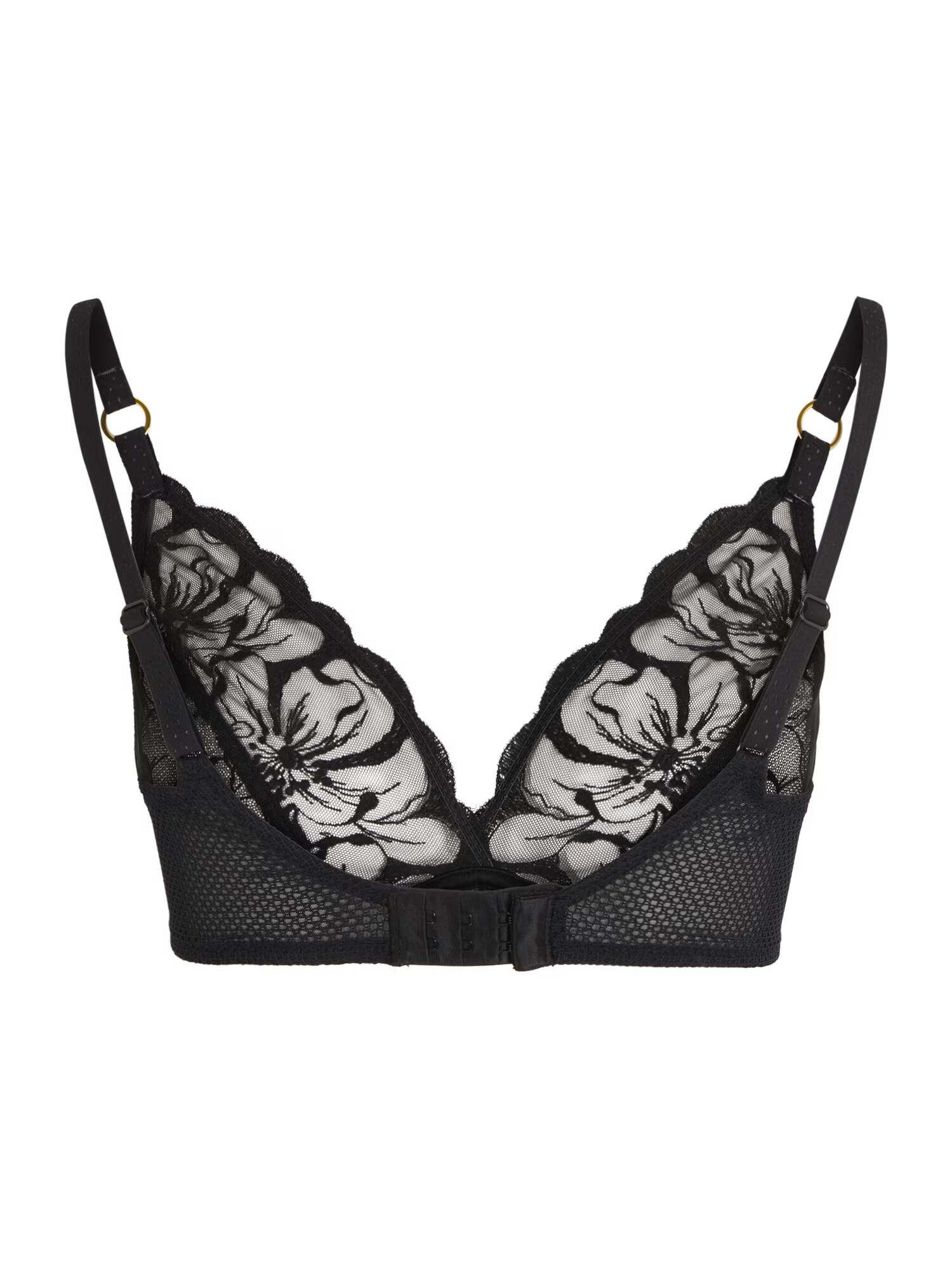 Chantelle Sutien 'FLEURS' negru - Pled.ro