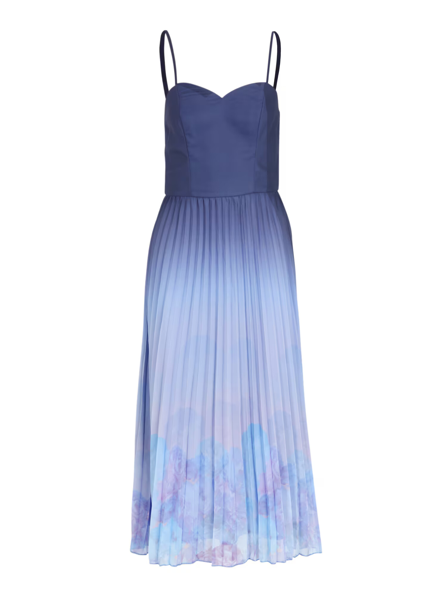 Chi Chi London Rochie bleumarin / albastru deschis / roz - Pled.ro