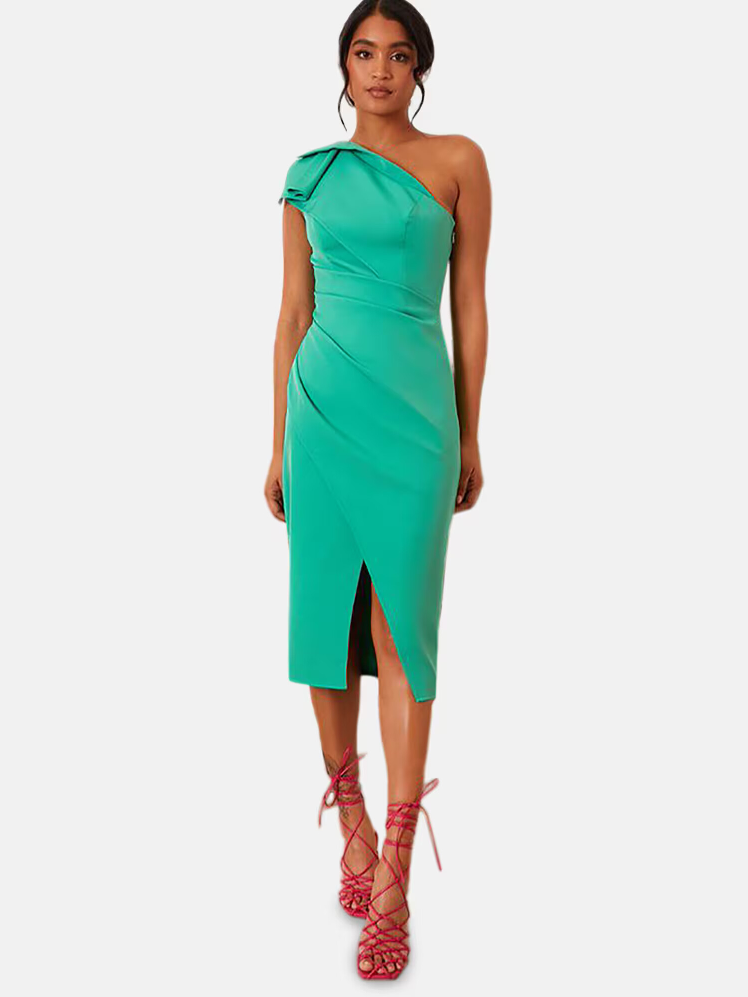 Chi Chi London Rochie 'Chi Chi' verde - Pled.ro