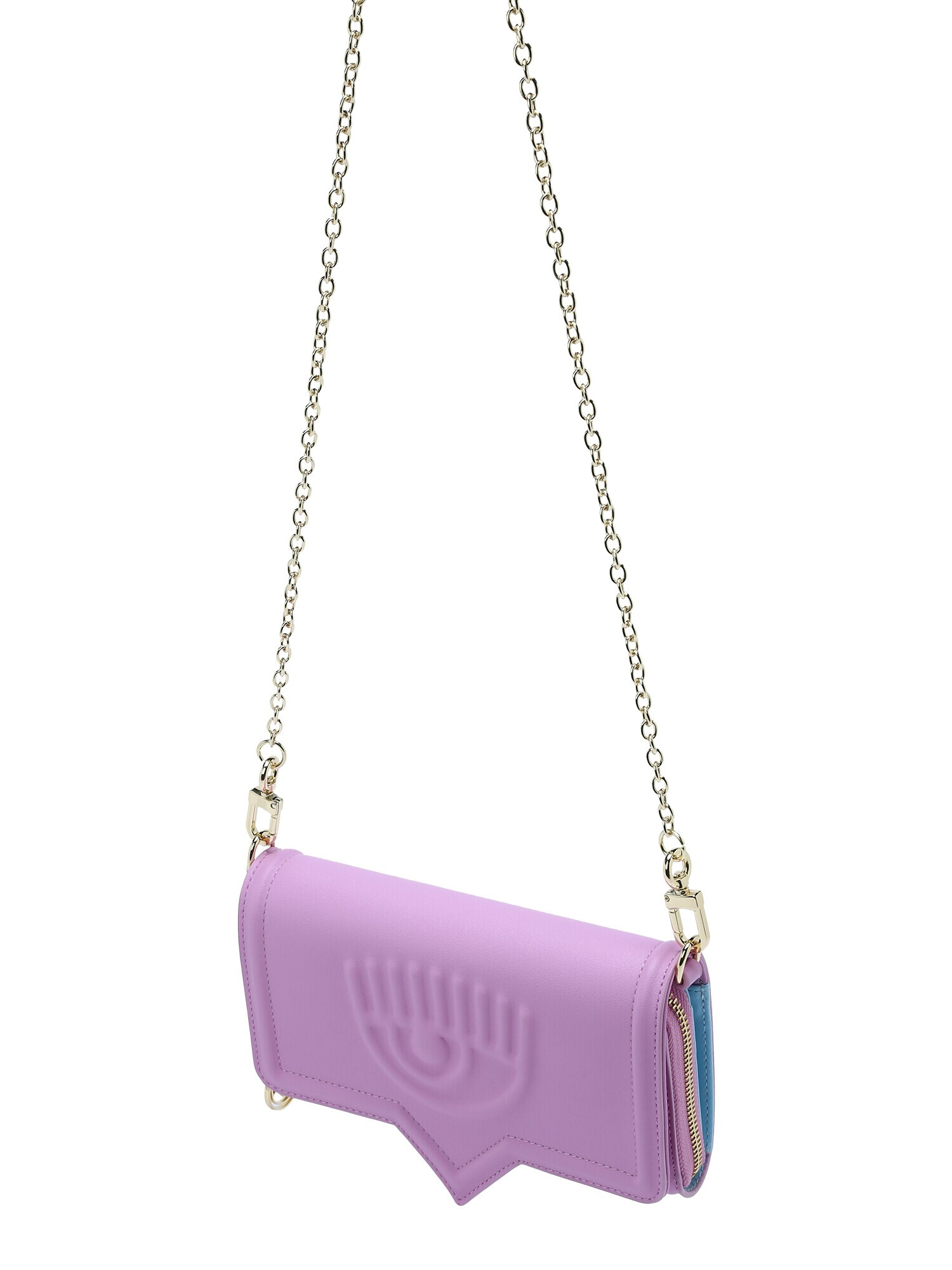 Chiara Ferragni Clutch 'RANGE A' lila - Pled.ro