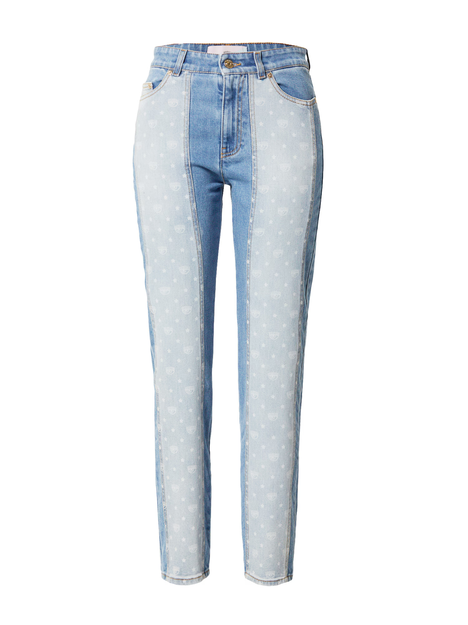 Chiara Ferragni Jeans albastru denim / albastru deschis - Pled.ro