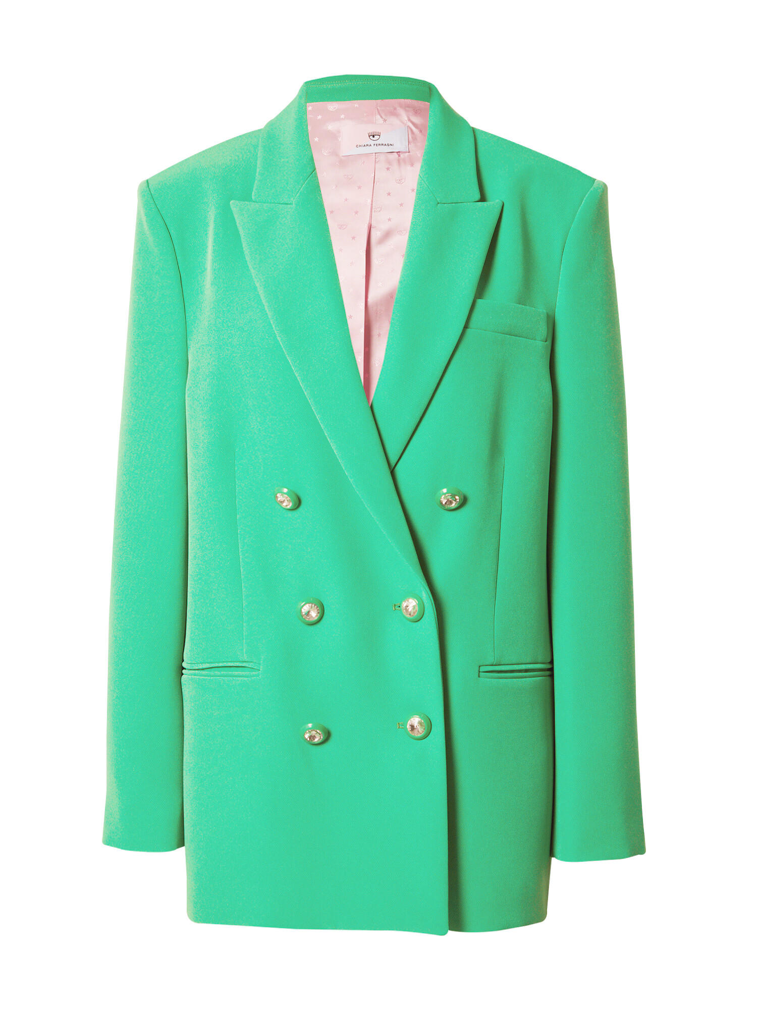 Chiara Ferragni Sacou 'CADY' verde neon - Pled.ro