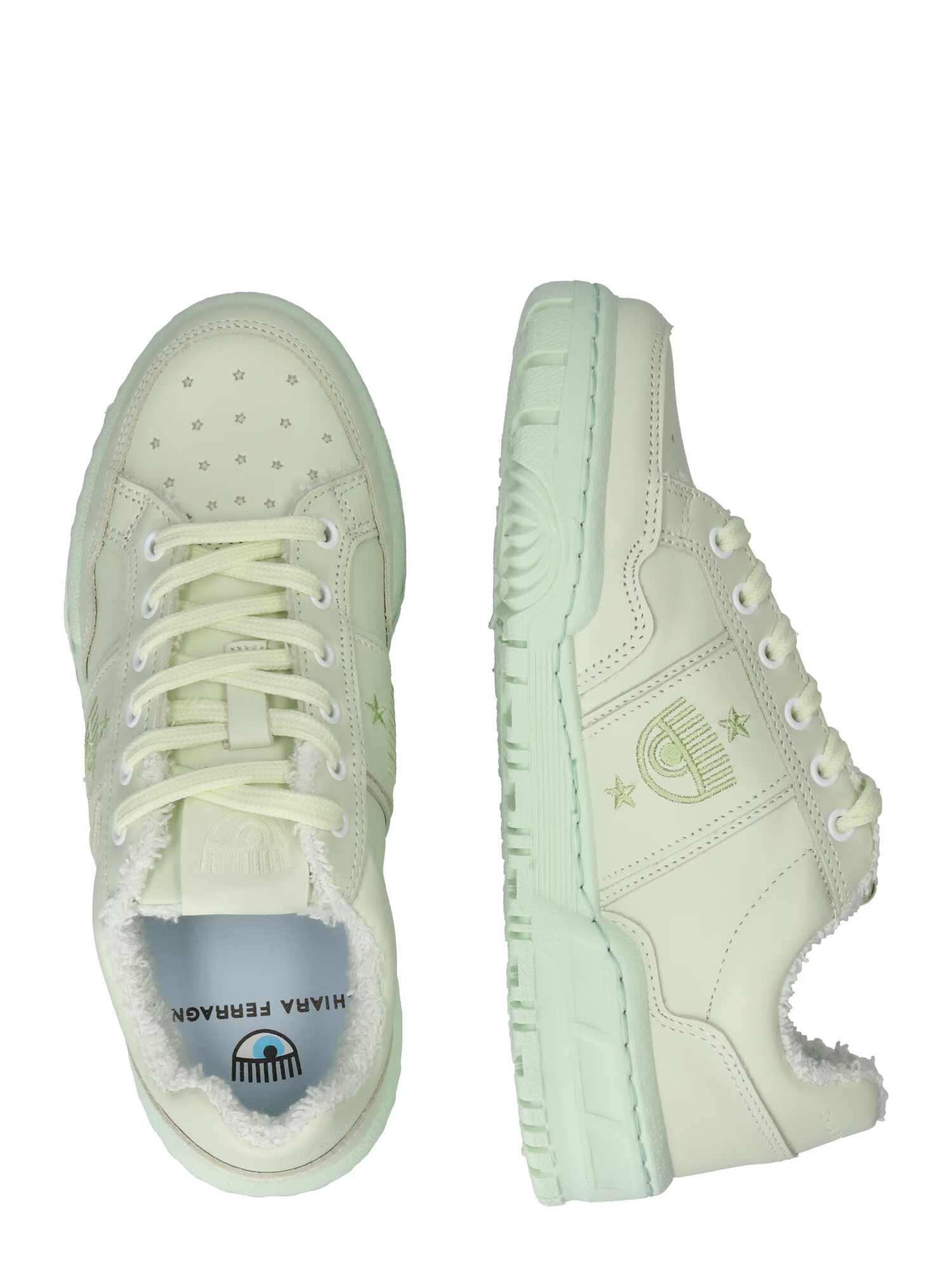 Chiara Ferragni Sneaker low verde pastel - Pled.ro