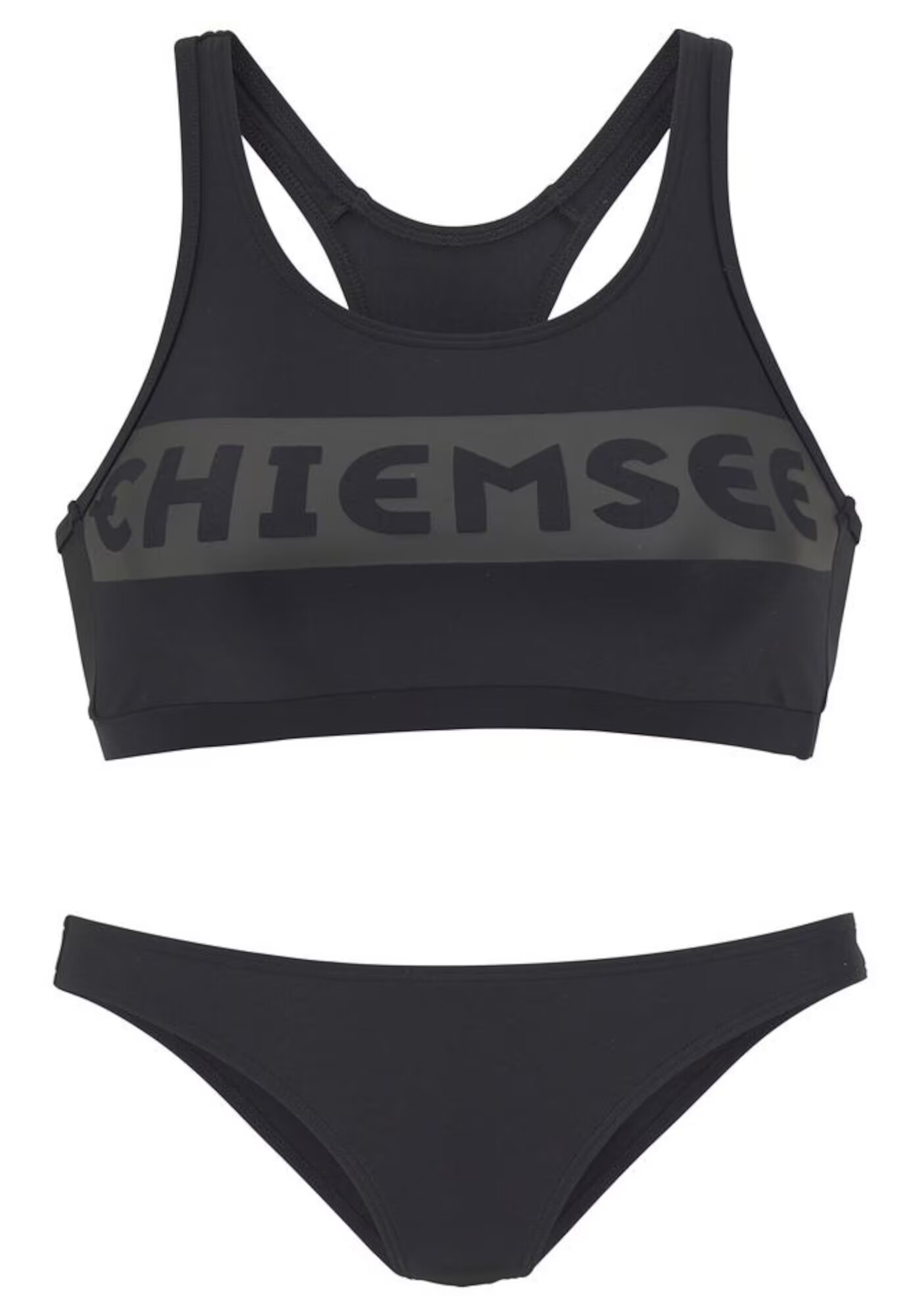 CHIEMSEE Costum de baie sport negru - Pled.ro