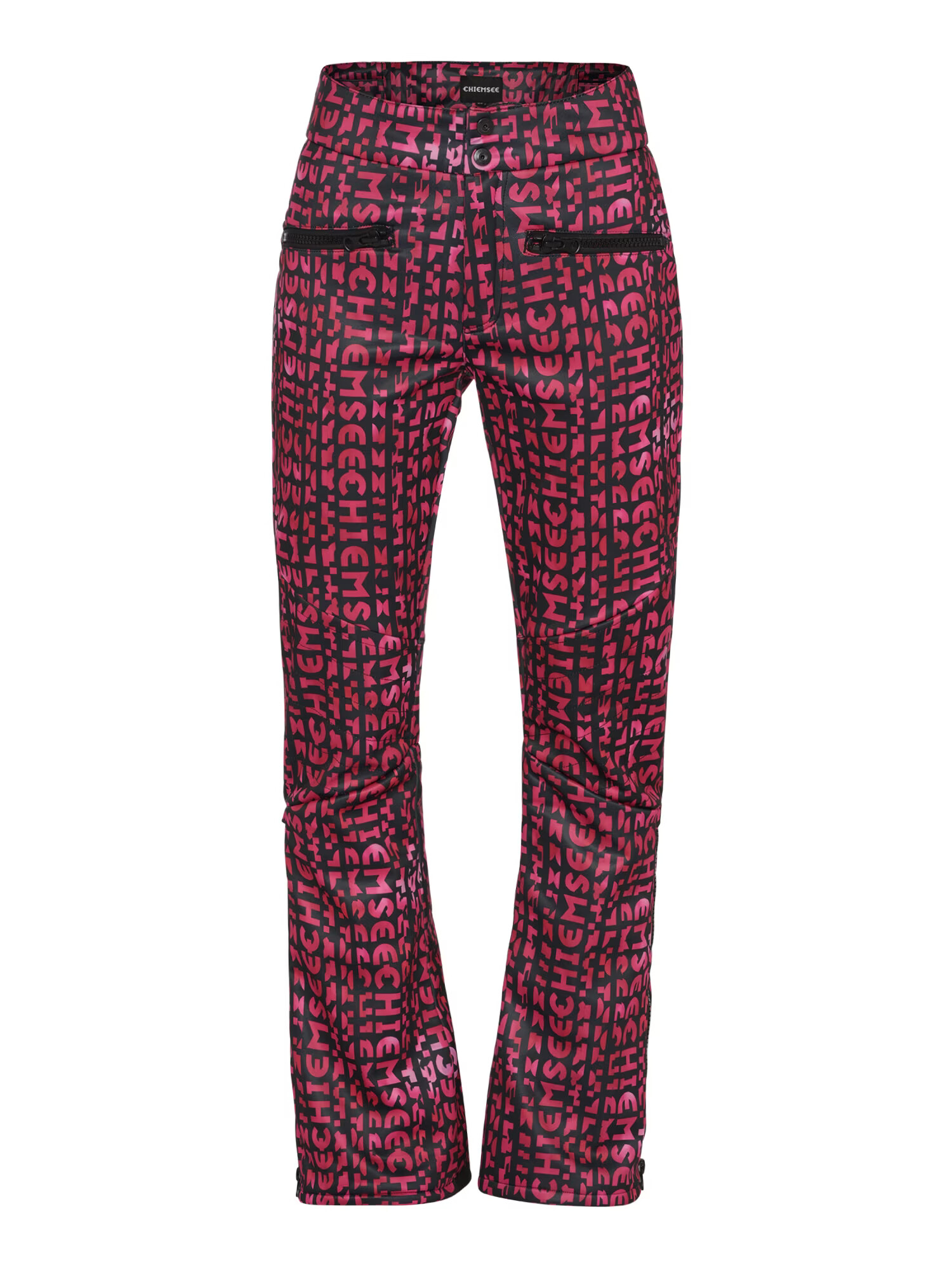 CHIEMSEE Pantaloni outdoor roz / negru - Pled.ro