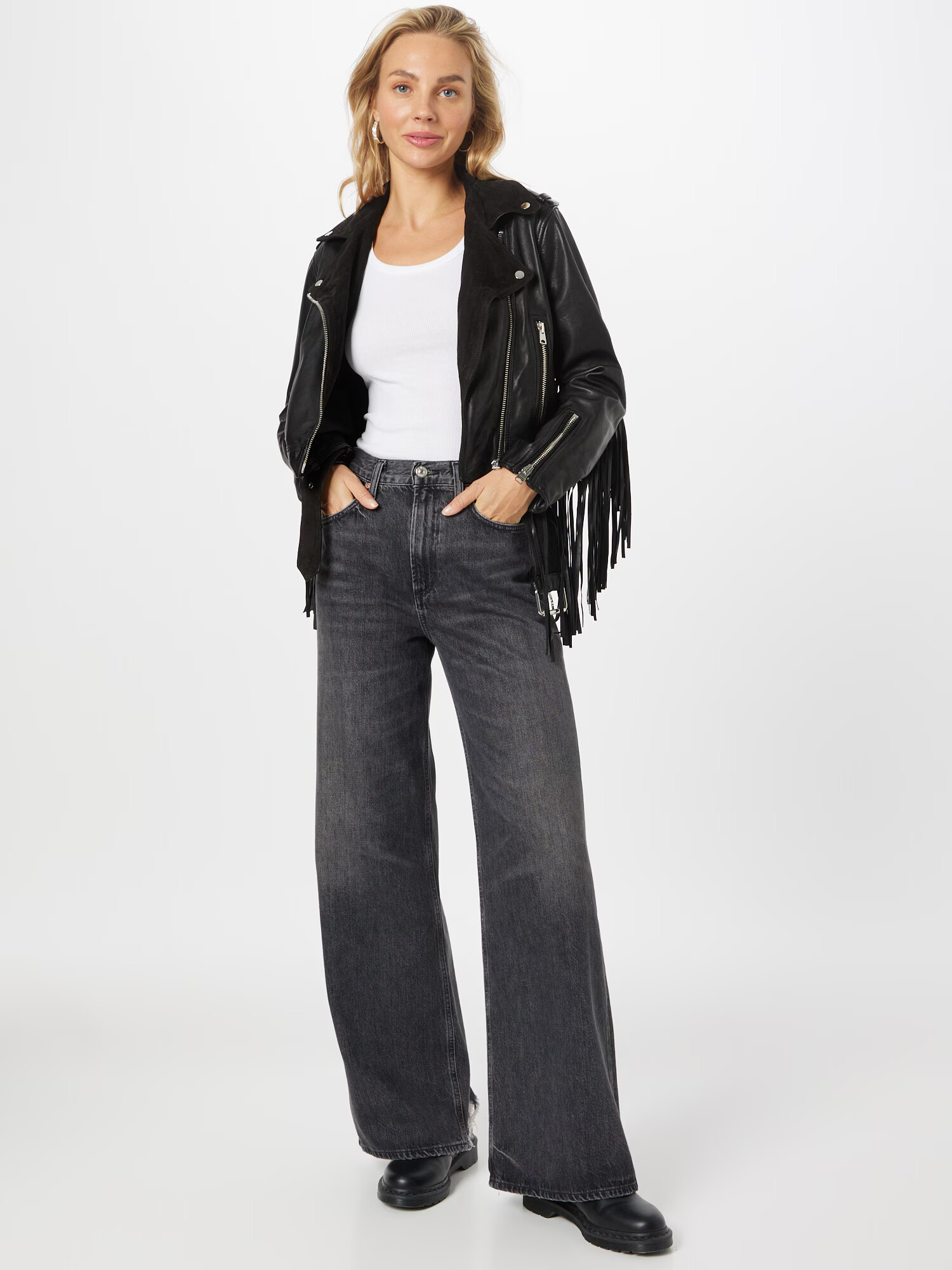 Citizens of Humanity Jeans 'Paloma' negru denim - Pled.ro