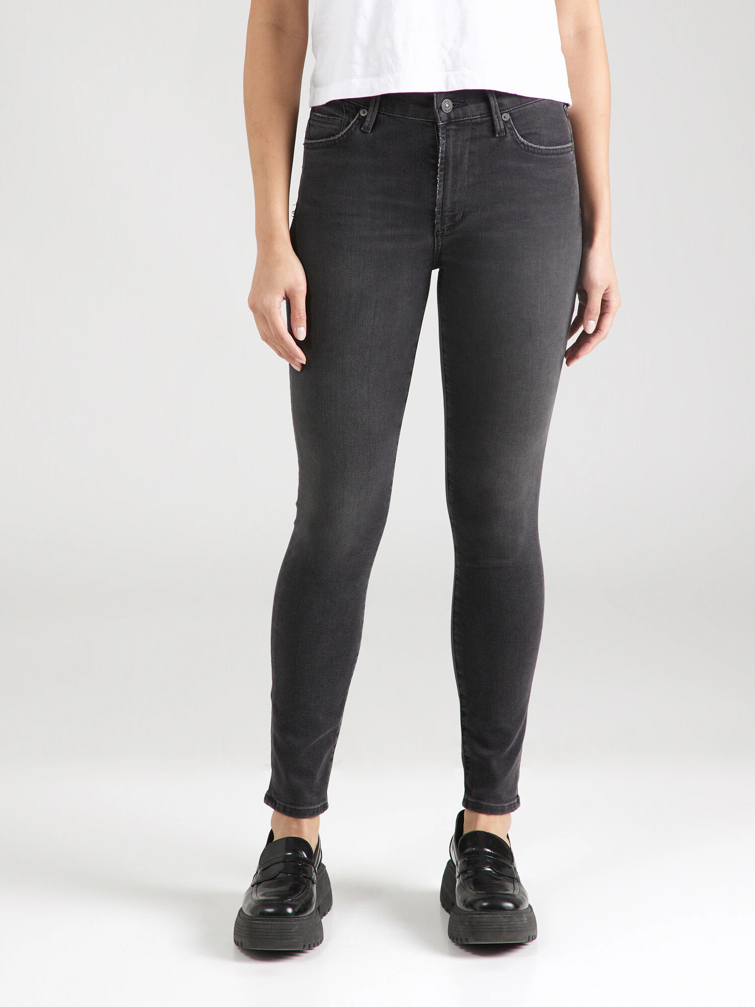 Citizens of Humanity Jeans 'Rocket' negru denim - Pled.ro