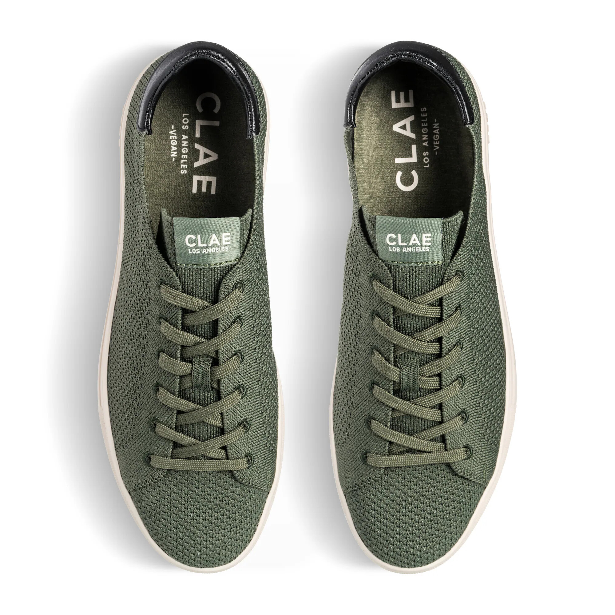 CLAE Sneaker low 'BRADLEY' kaki / alb - Pled.ro