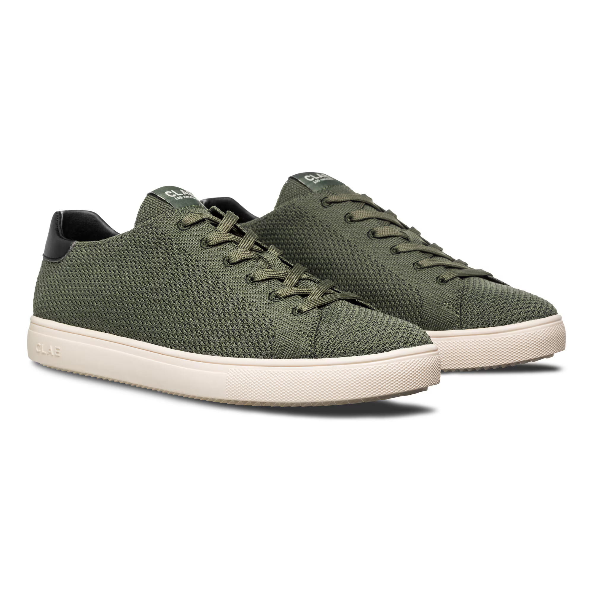 CLAE Sneaker low 'BRADLEY' kaki / alb - Pled.ro