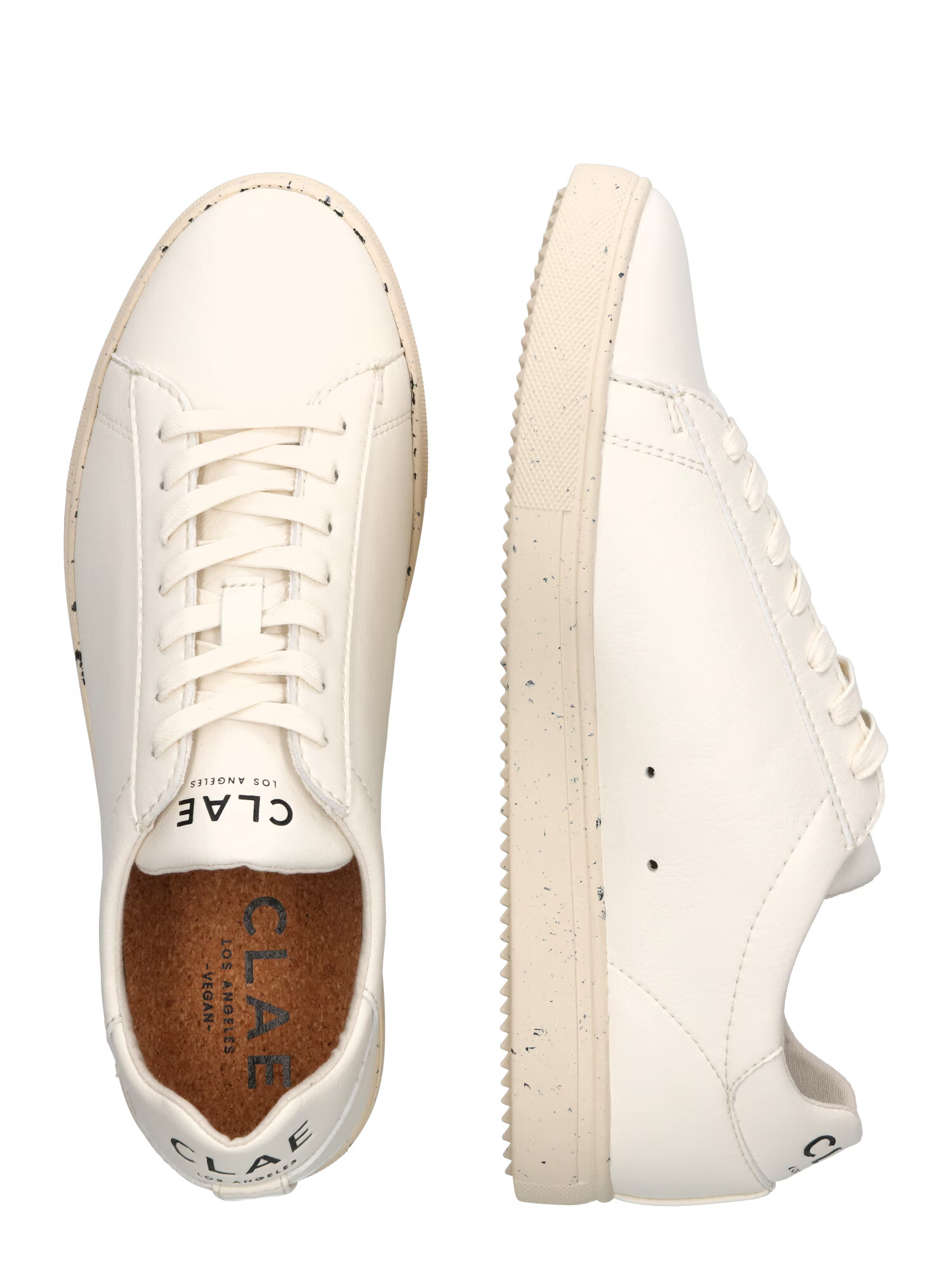 CLAE Sneaker low 'BRADLEY' negru / alb murdar - Pled.ro