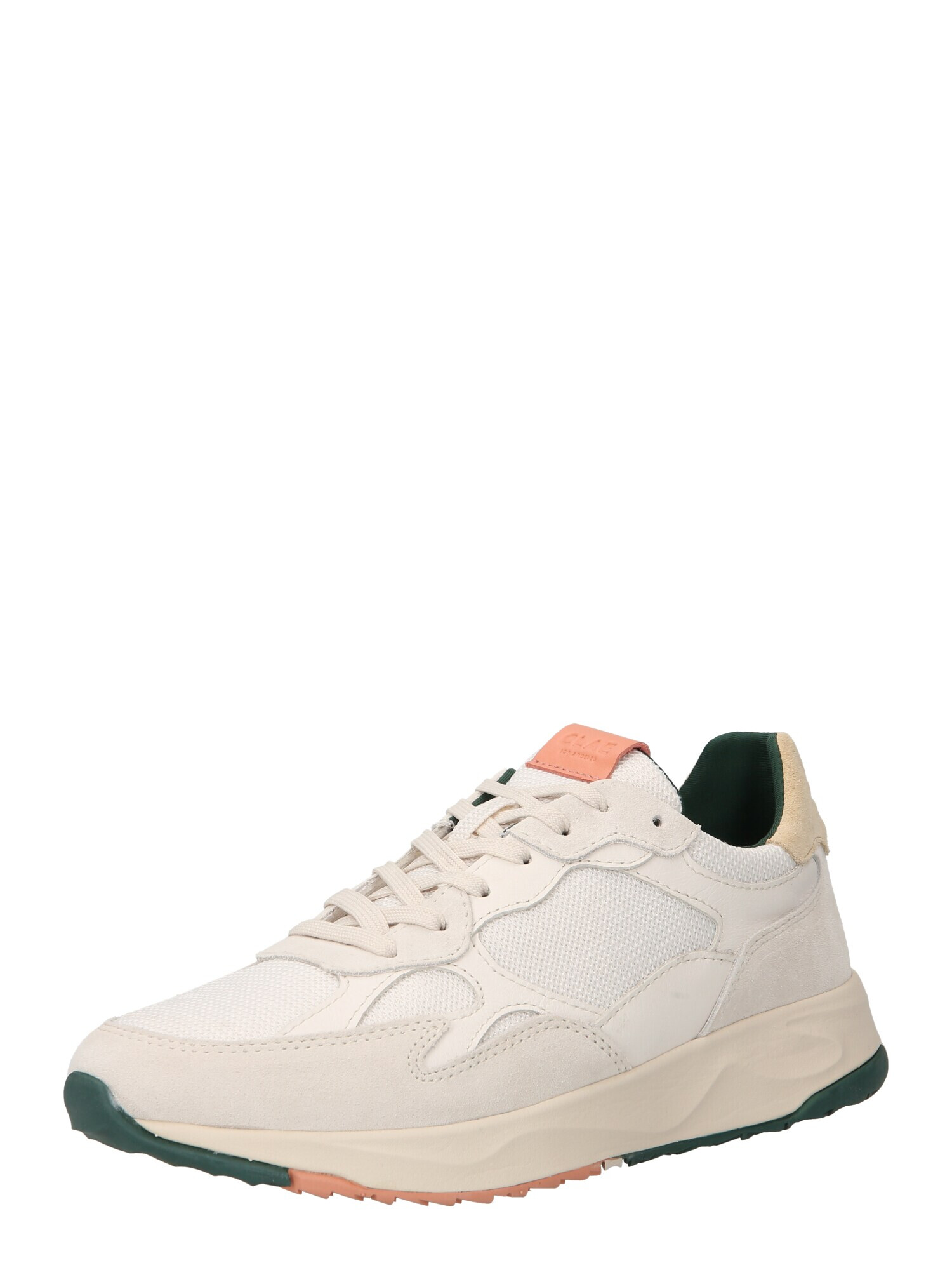 CLAE Sneaker low 'ZUMA' nisipiu / verde pin / portocaliu somon / alb murdar - Pled.ro