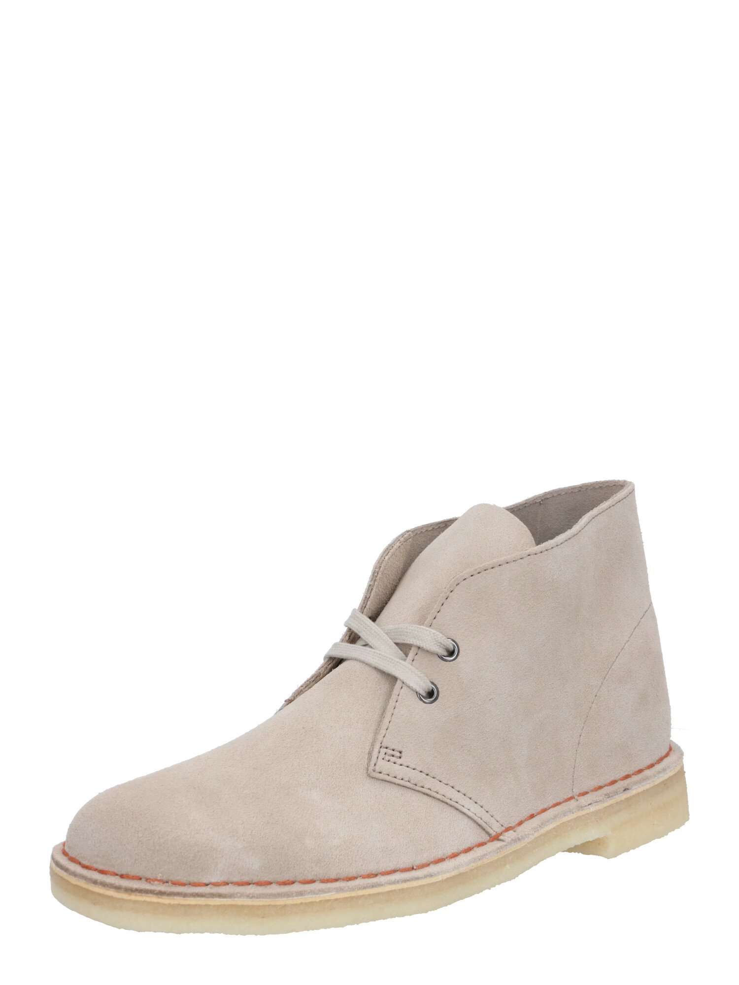 Clarks Originals Botine Chukka 'Desert' alb kitt - Pled.ro