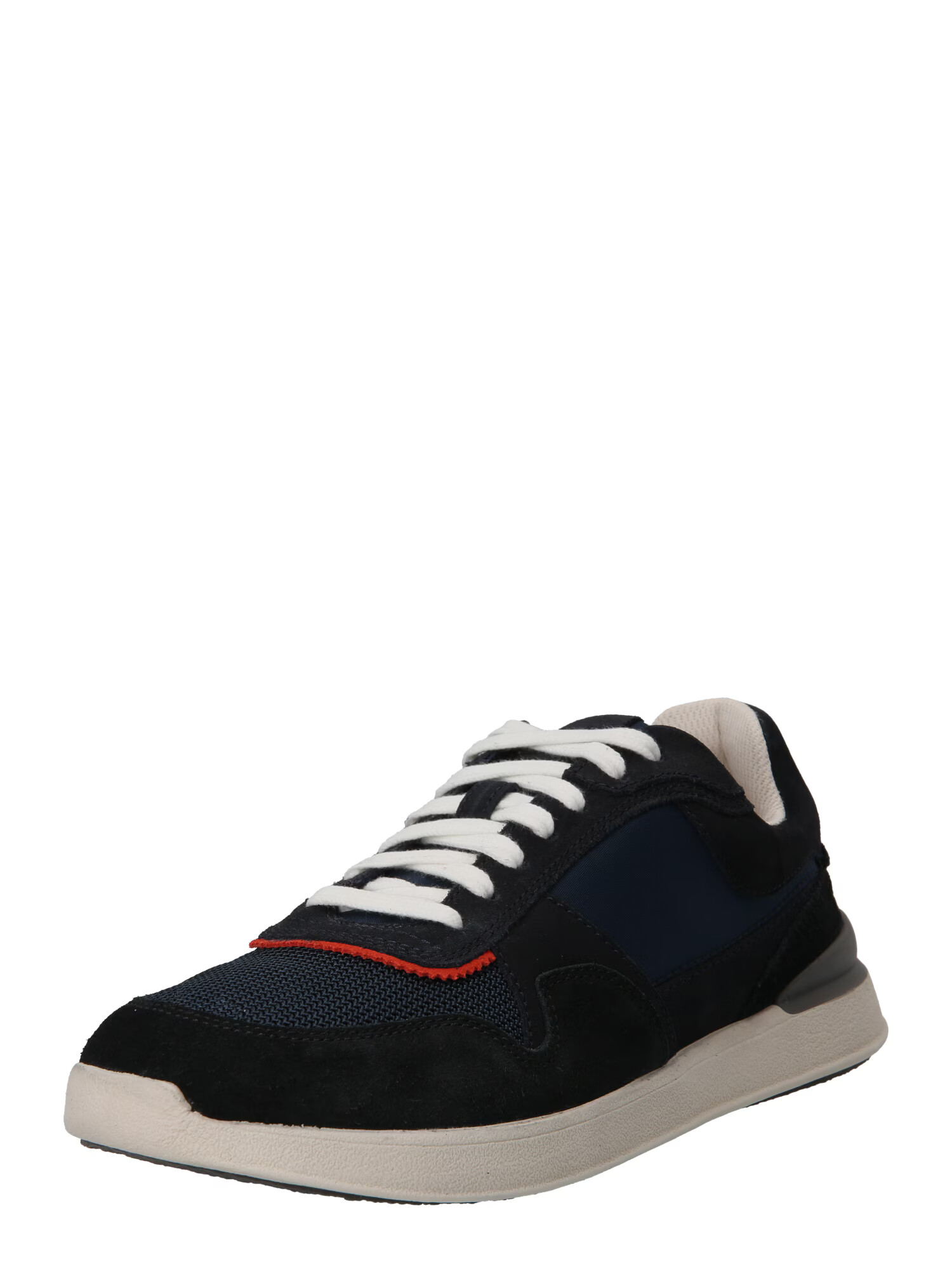 CLARKS Sneaker low 'RaceLite Tor' bleumarin / albastru închis / roșu / alb - Pled.ro