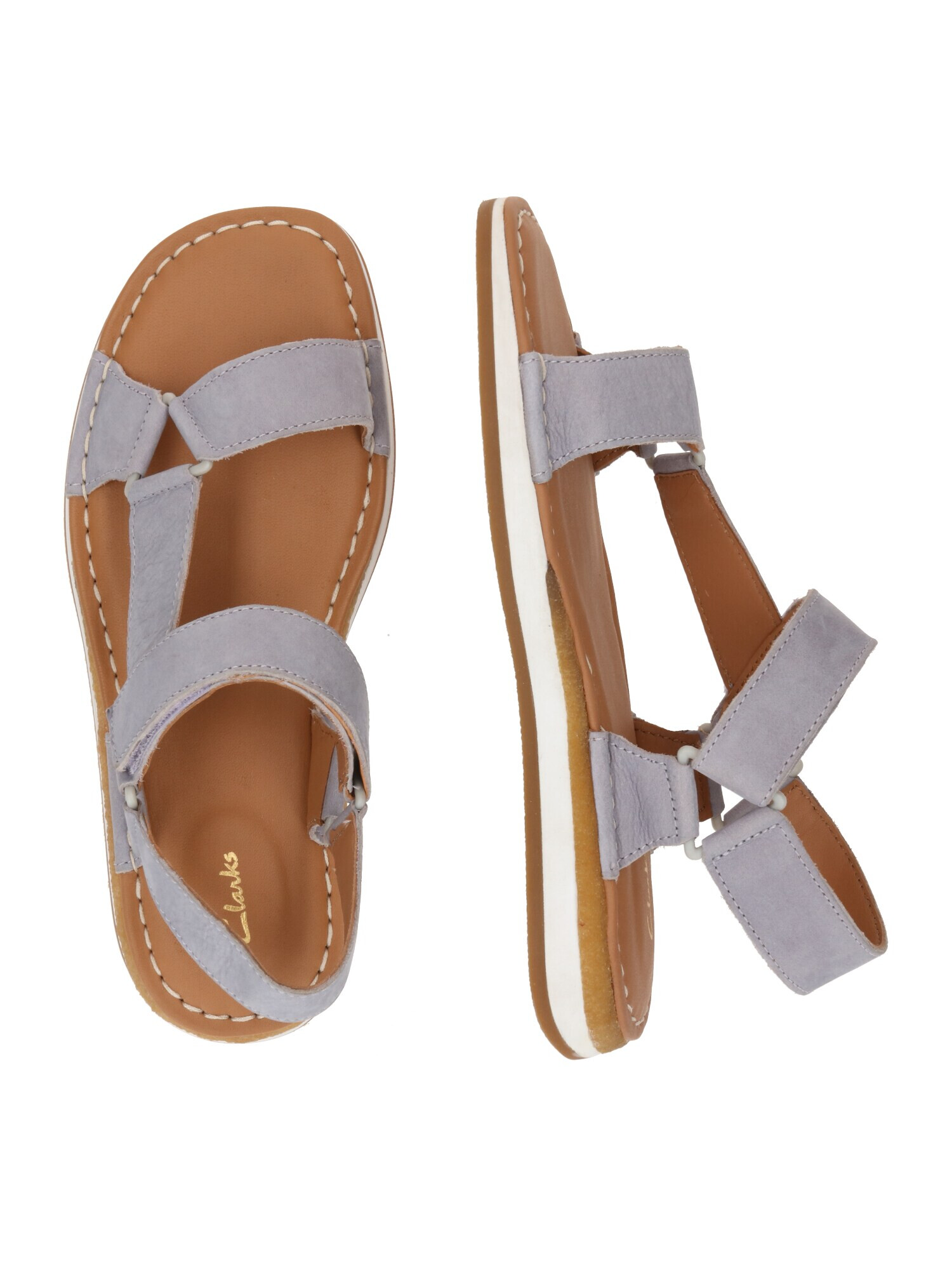 CLARKS Sandale mov liliachiu - Pled.ro