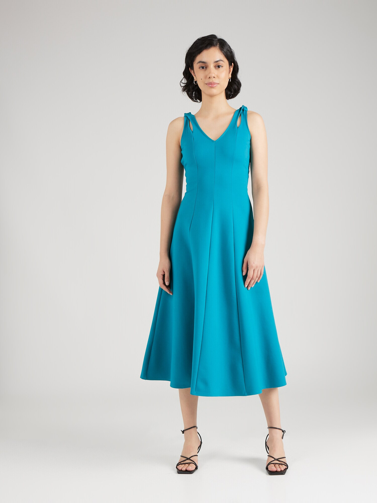 Closet London Rochie de cocktail cyan - Pled.ro