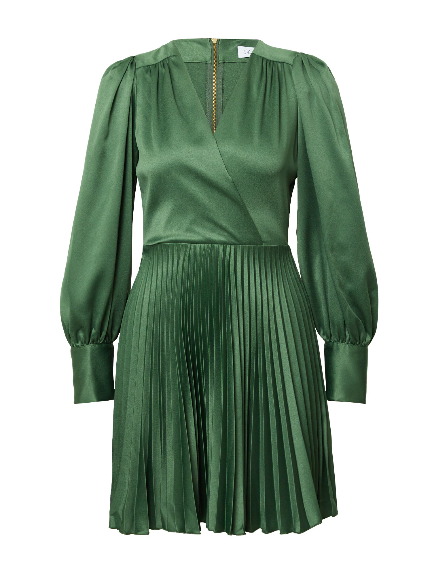 Closet London Rochie tip bluză verde - Pled.ro