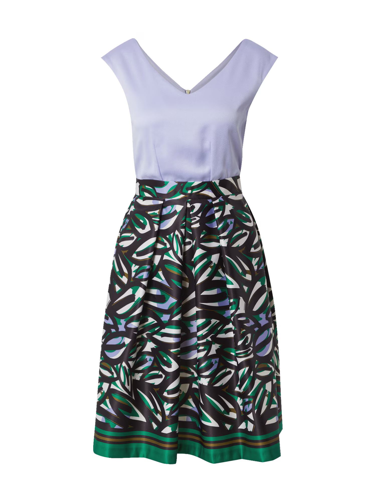 Closet London Rochie verde / lila / mai multe culori - Pled.ro