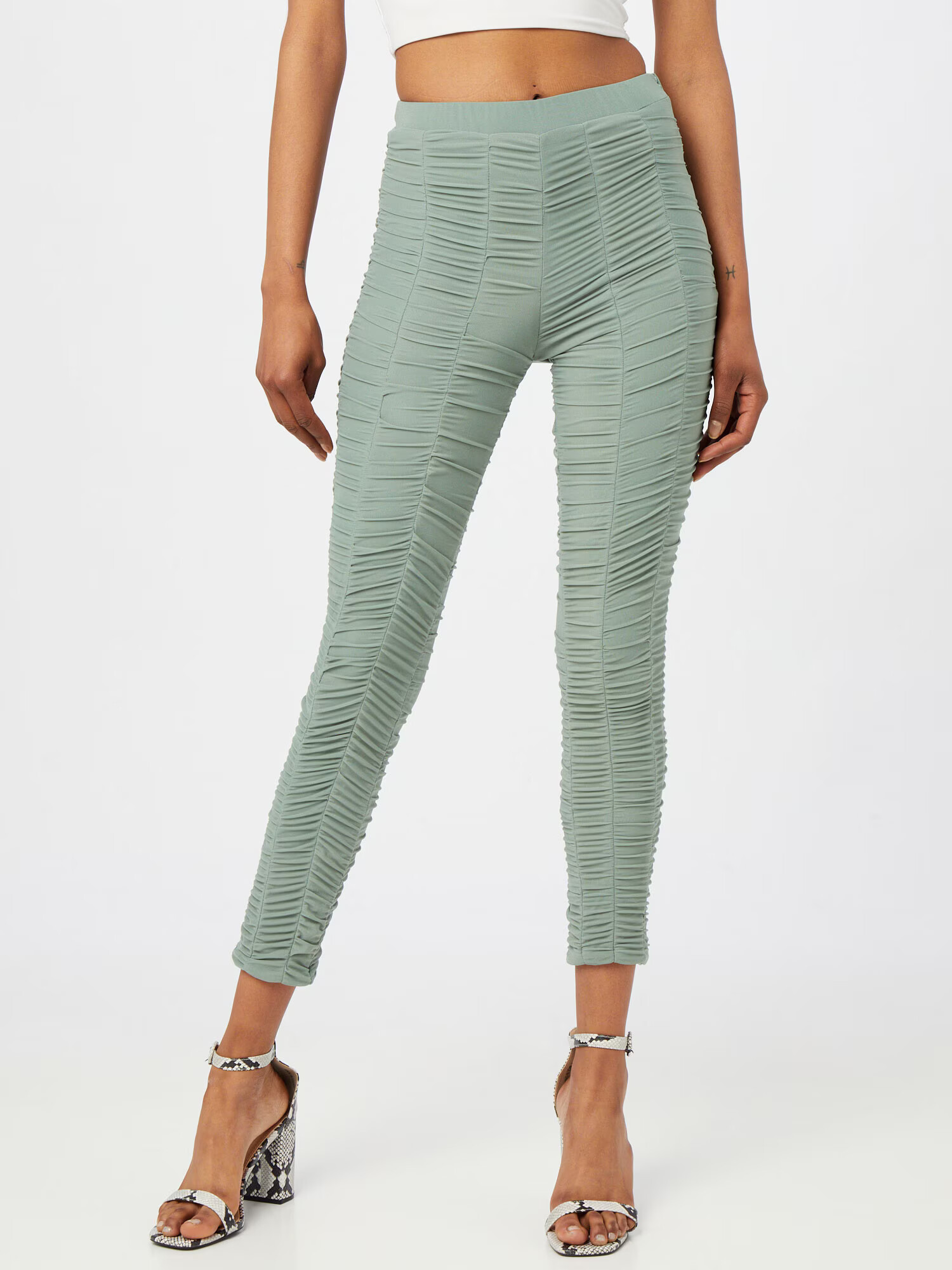 CLUB L LONDON Leggings verde mentă - Pled.ro