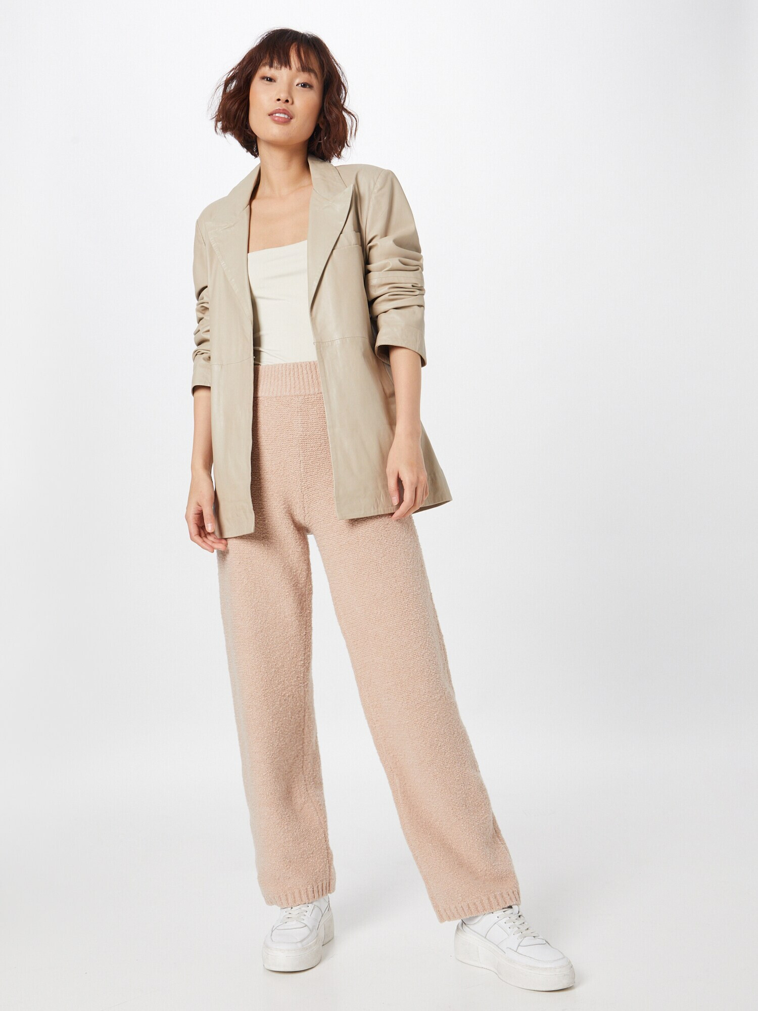 Club Monaco Pantaloni roz pastel - Pled.ro