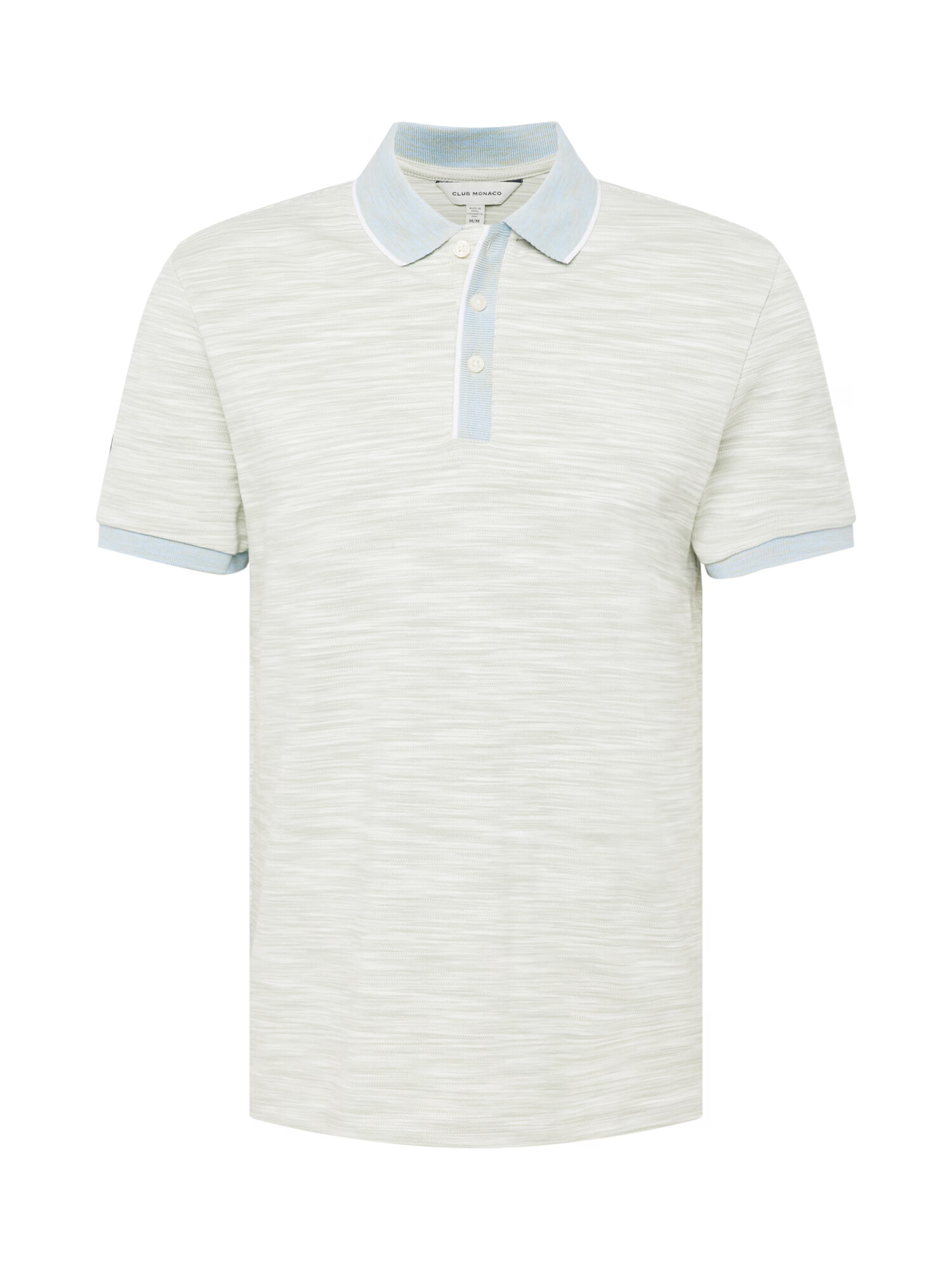 Club Monaco Tricou opal / albastru deschis / alb - Pled.ro