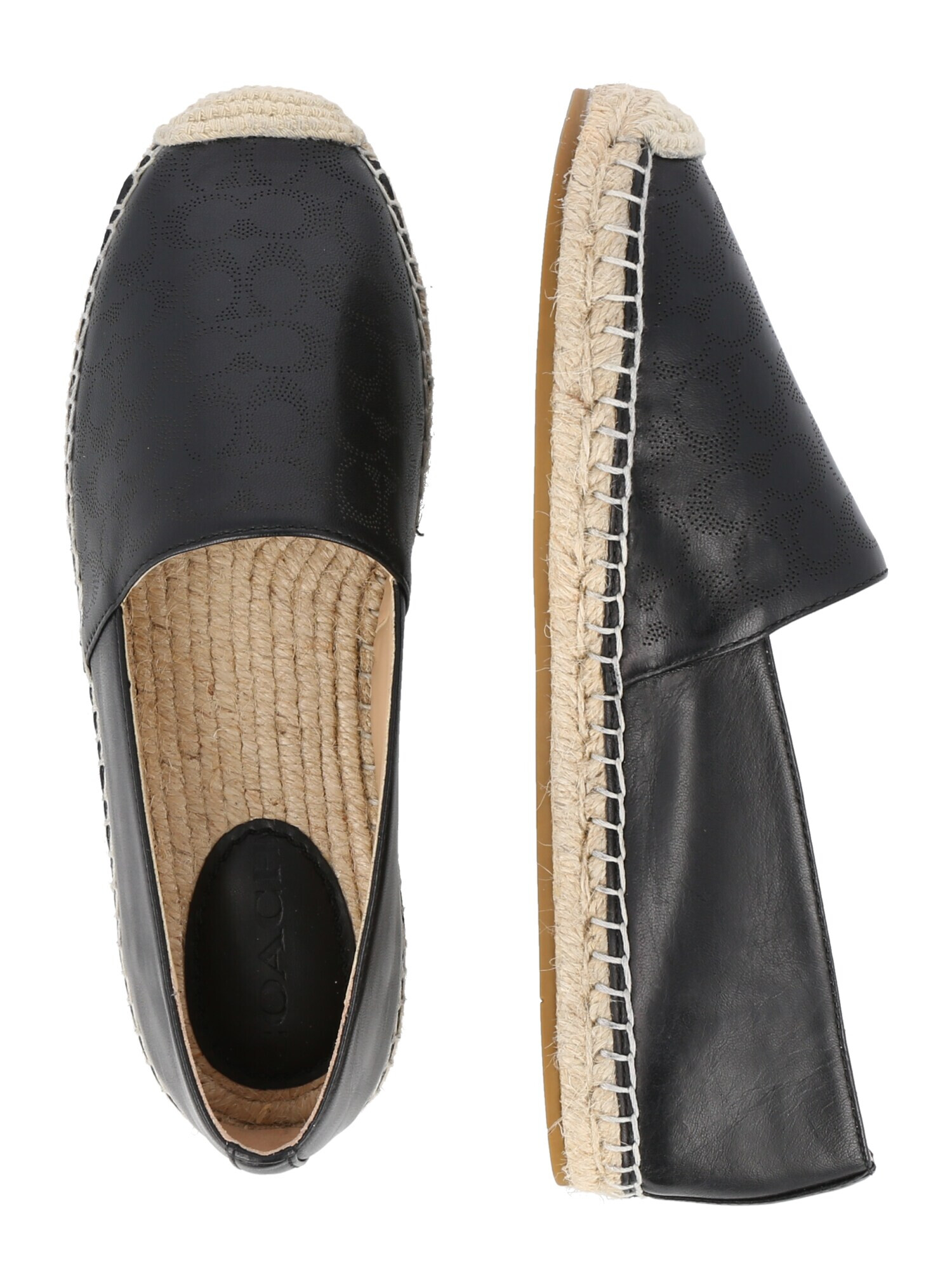 COACH Espadrile 'Carley' negru - Pled.ro