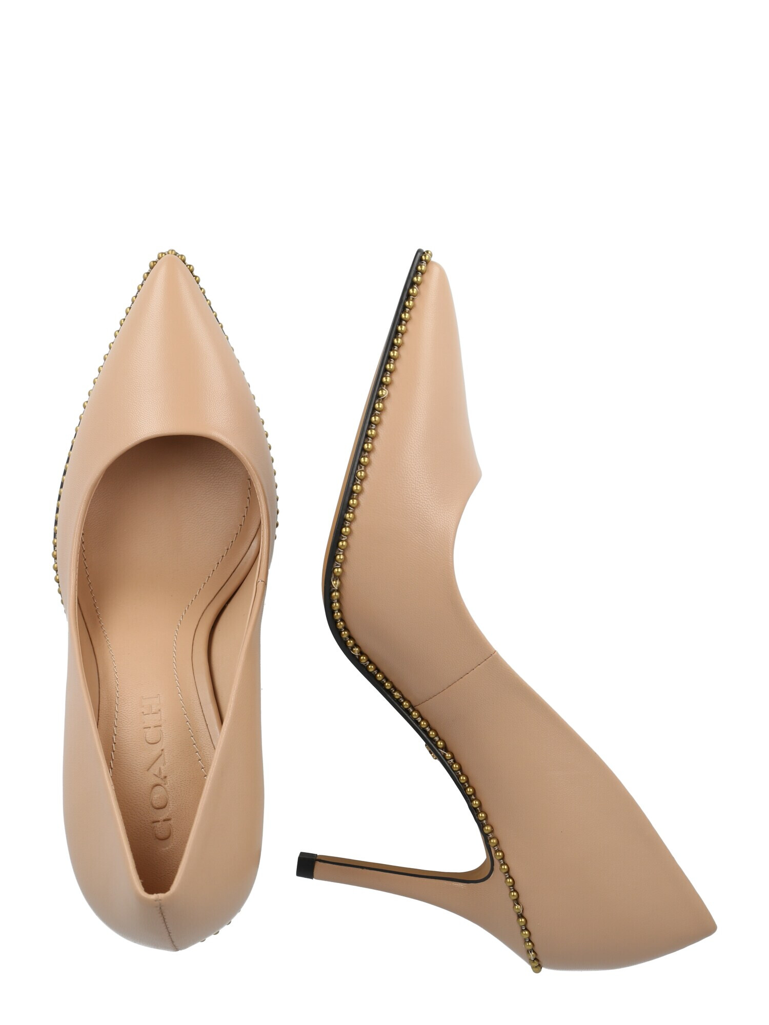 COACH Pumps 'WAVERLY' culoarea pielii / auriu - Pled.ro