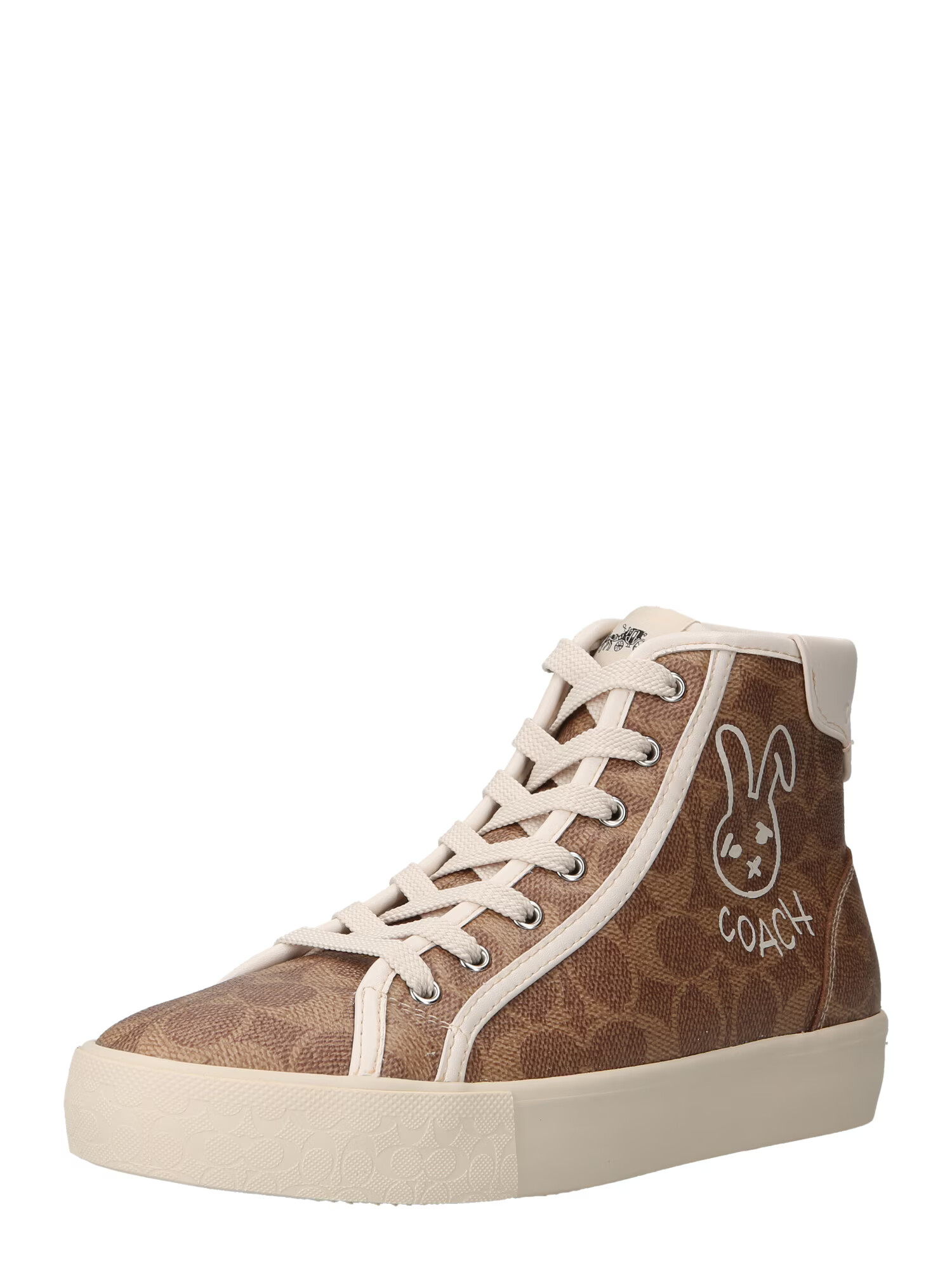 COACH Sneaker înalt 'citysole lunar new year high top platform' crem / maro pueblo / maro deschis - Pled.ro