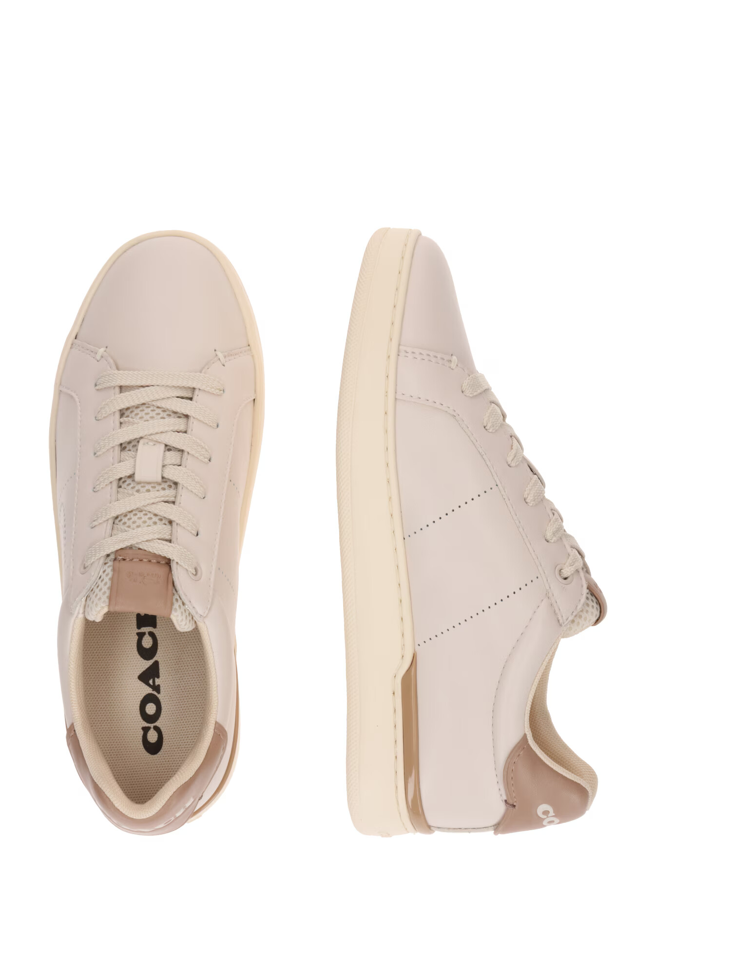 COACH Sneaker low alb kitt / bej deschis - Pled.ro