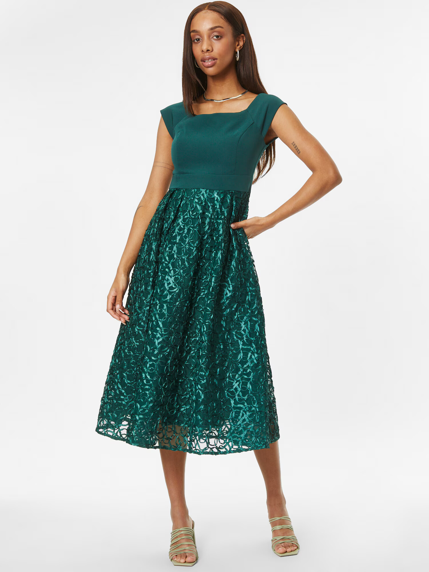 Coast Rochie de cocktail verde smarald - Pled.ro