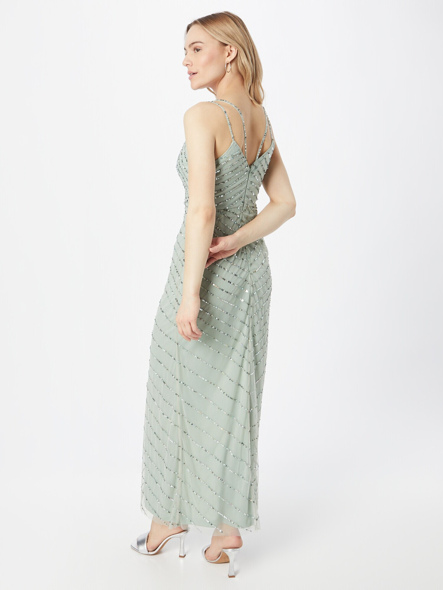 Coast Rochie de seară verde pastel - Pled.ro