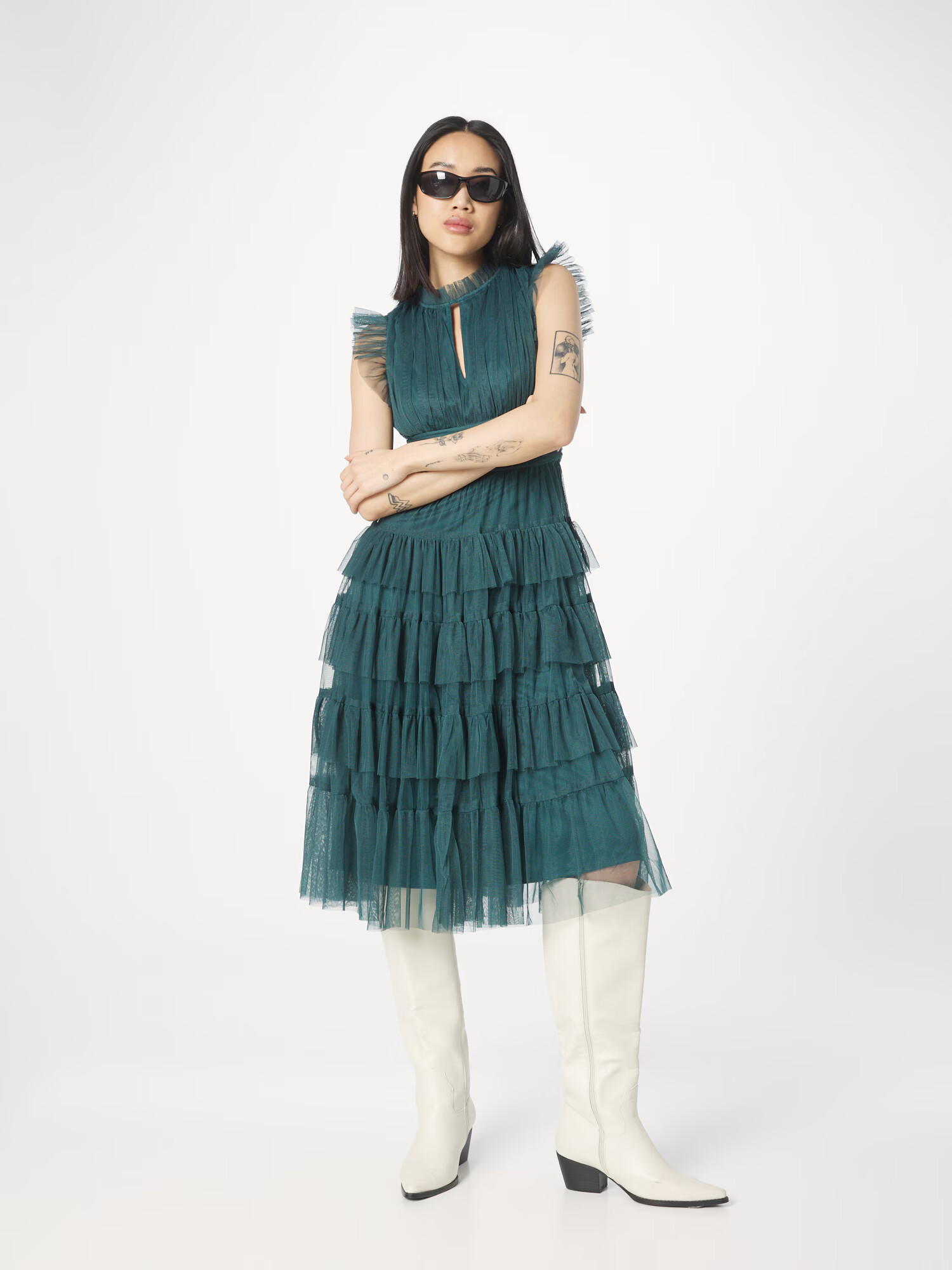 Coast Rochie verde smarald - Pled.ro