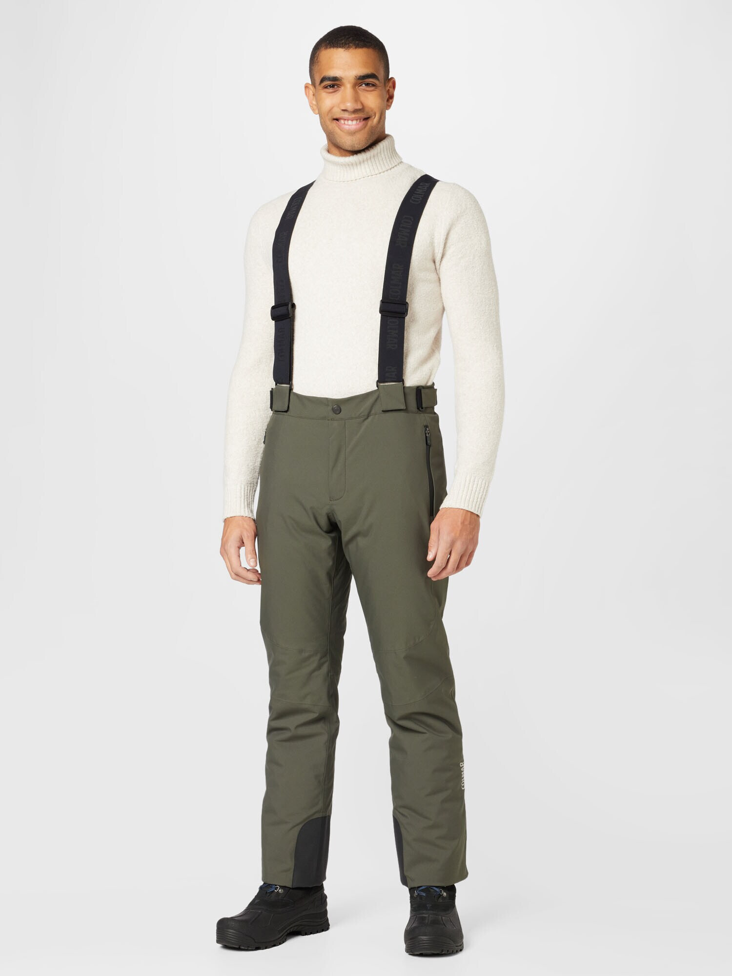 Colmar Pantaloni outdoor 'SALOPETTE' kaki / negru - Pled.ro