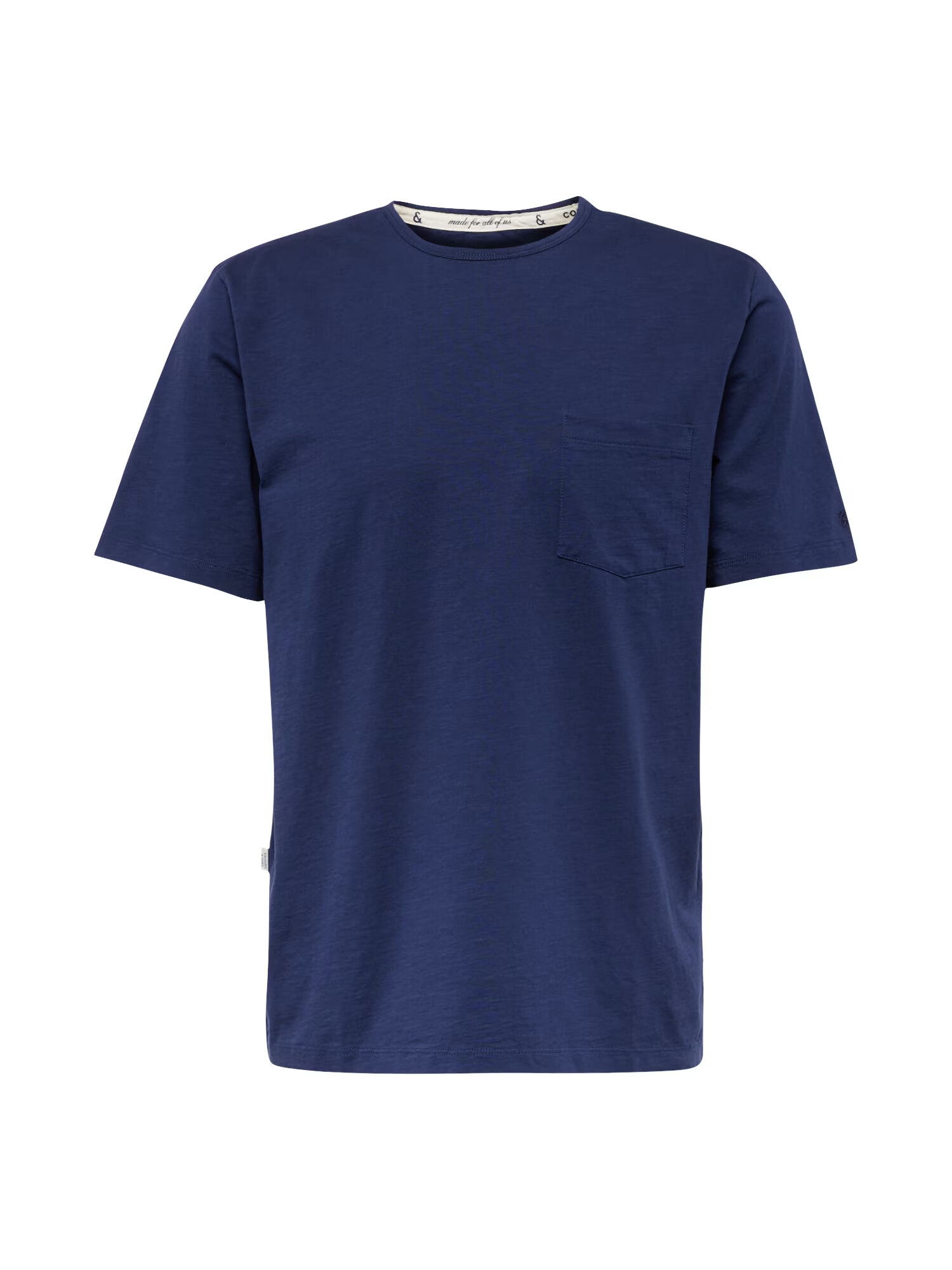 COLOURS & SONS Tricou bleumarin / alb - Pled.ro