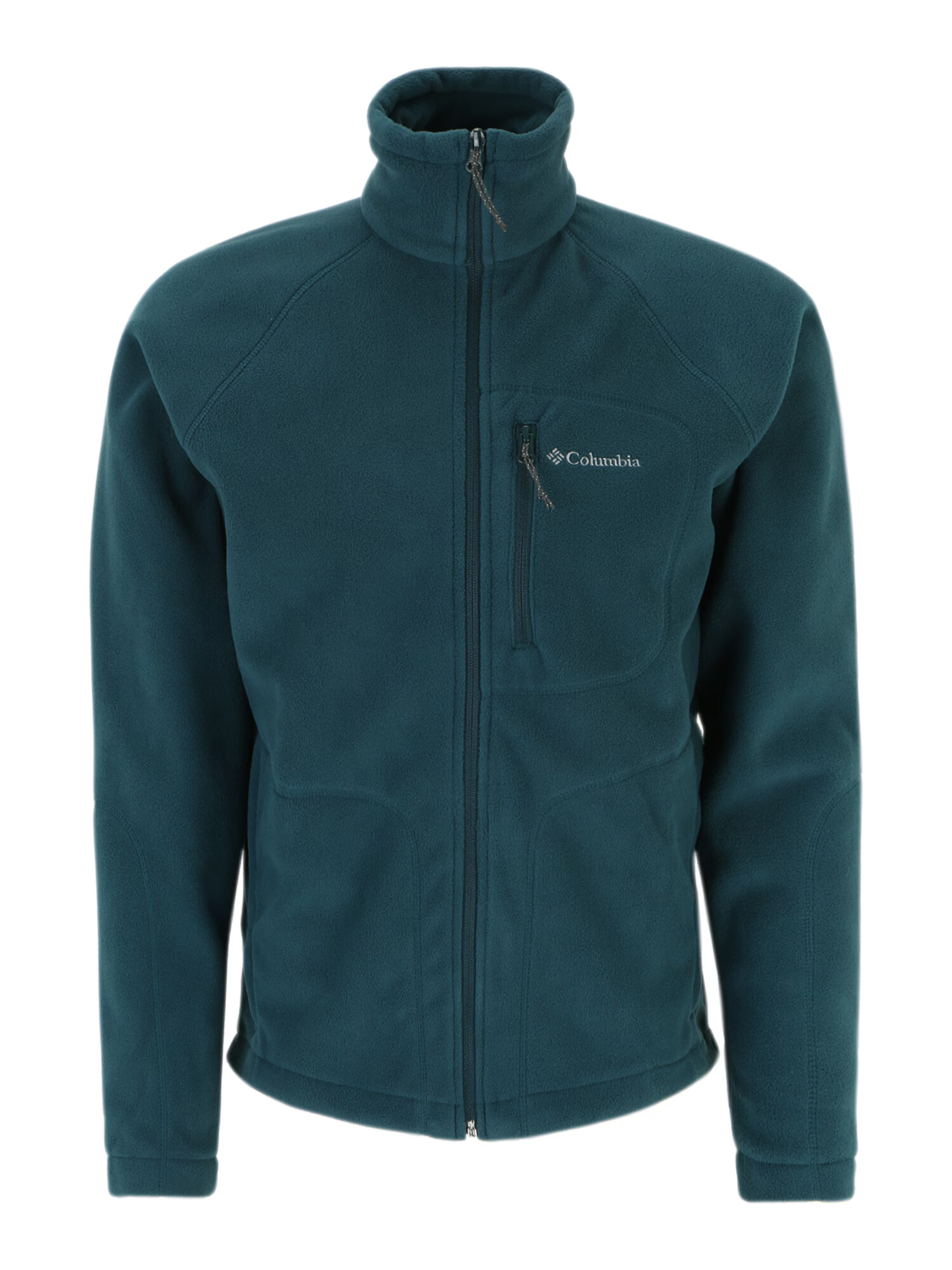 COLUMBIA Jachetă fleece funcțională 'Fast Trek II' verde petrol / alb - Pled.ro