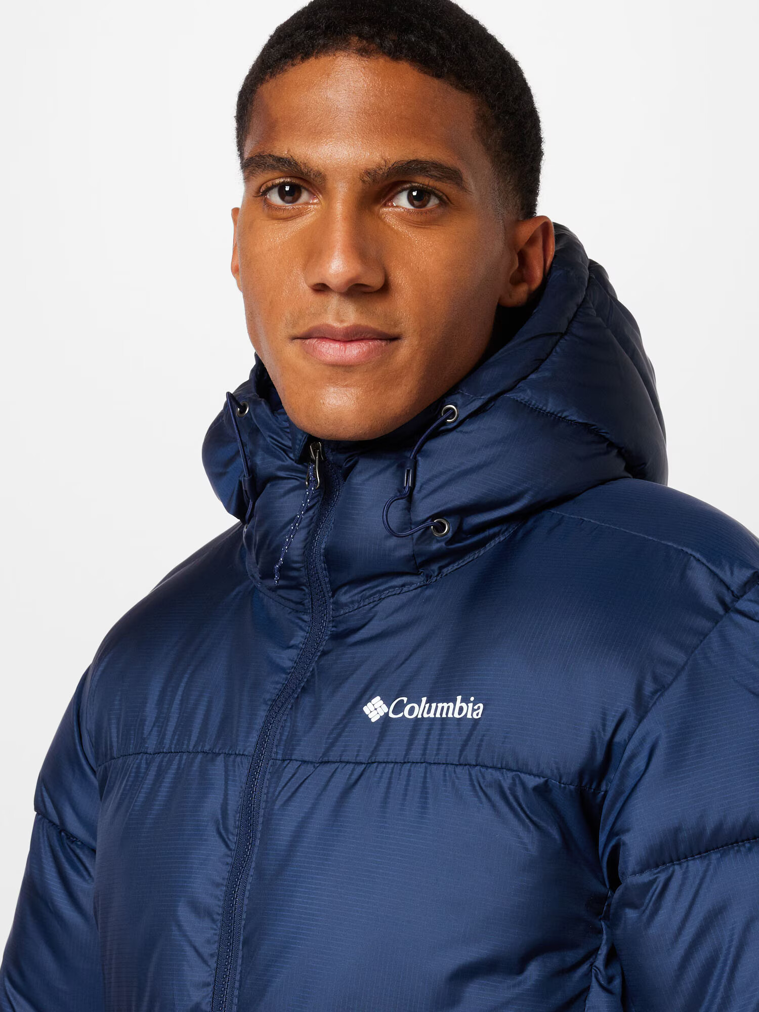 COLUMBIA Geacă outdoor 'Puffect™' bleumarin / alb - Pled.ro