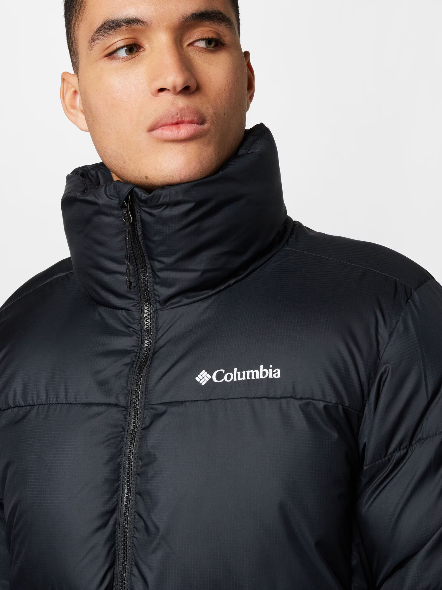 COLUMBIA Geacă outdoor 'Puffect II' negru / alb - Pled.ro