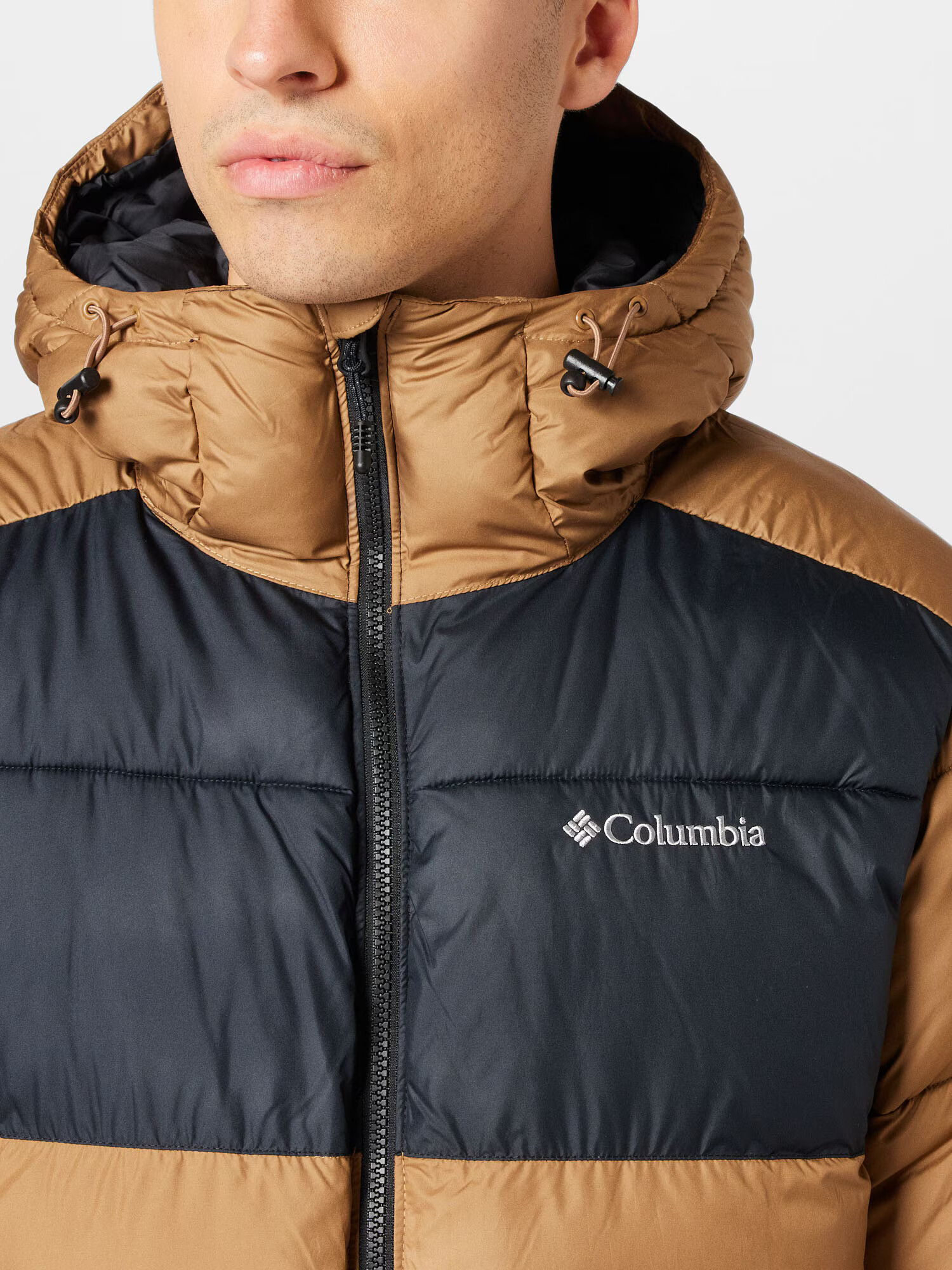 COLUMBIA Geacă outdoor 'Pike Lake II' maro caramel / negru / alb - Pled.ro