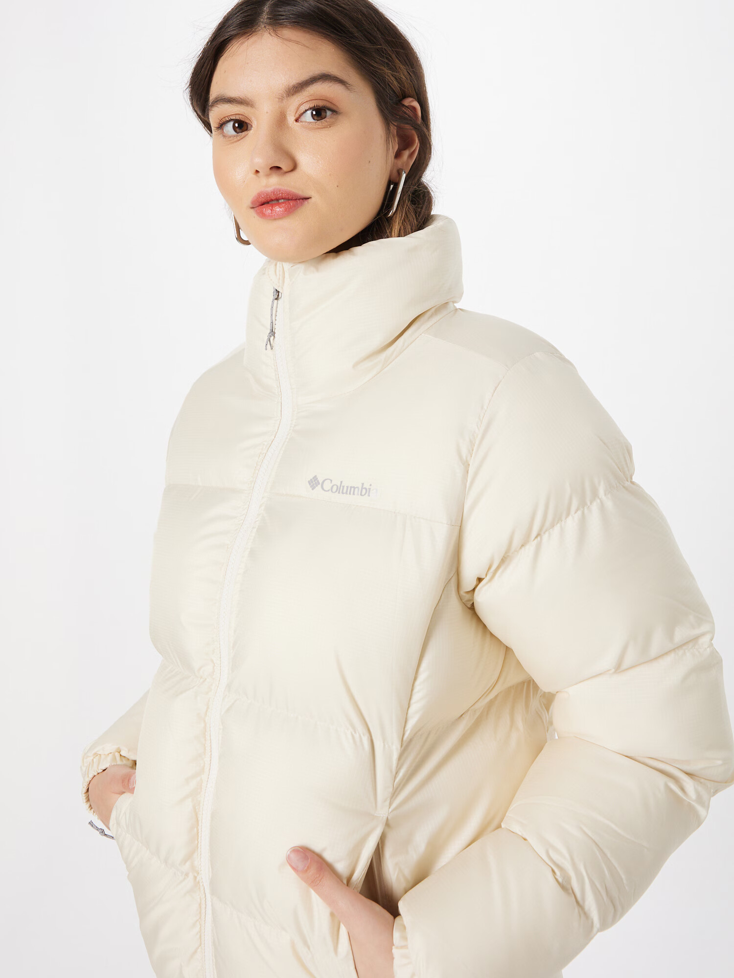 COLUMBIA Geacă outdoor 'Puffect' crem - Pled.ro