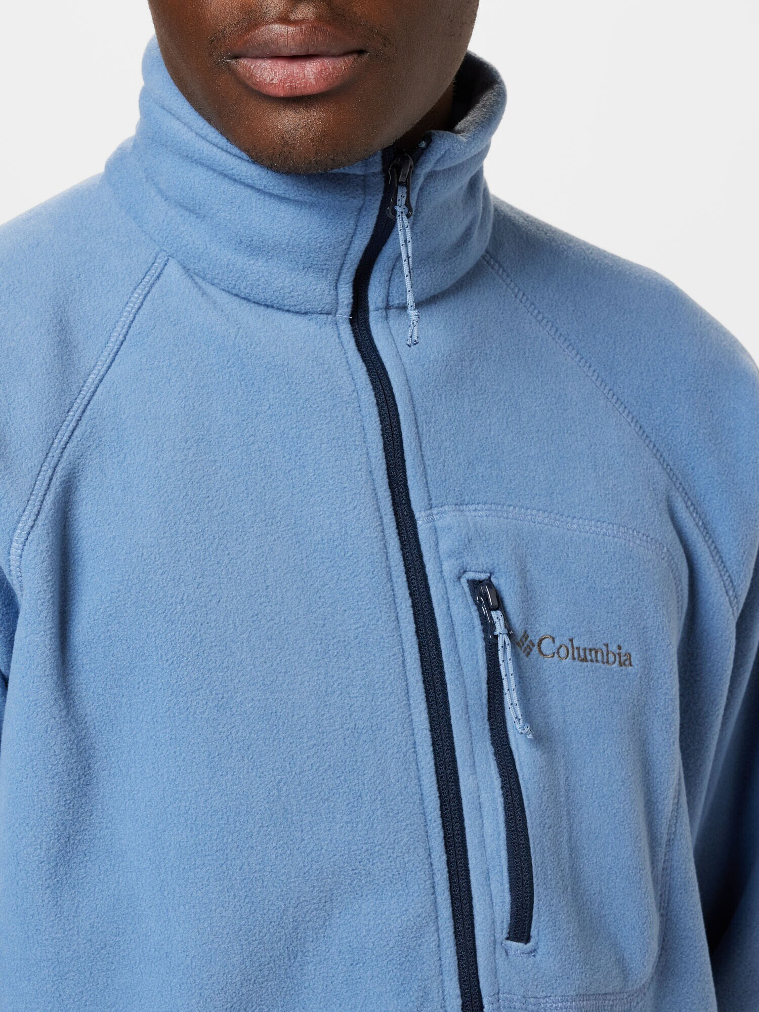 COLUMBIA Jachetă fleece 'FAST TREK II' albastru deschis - Pled.ro