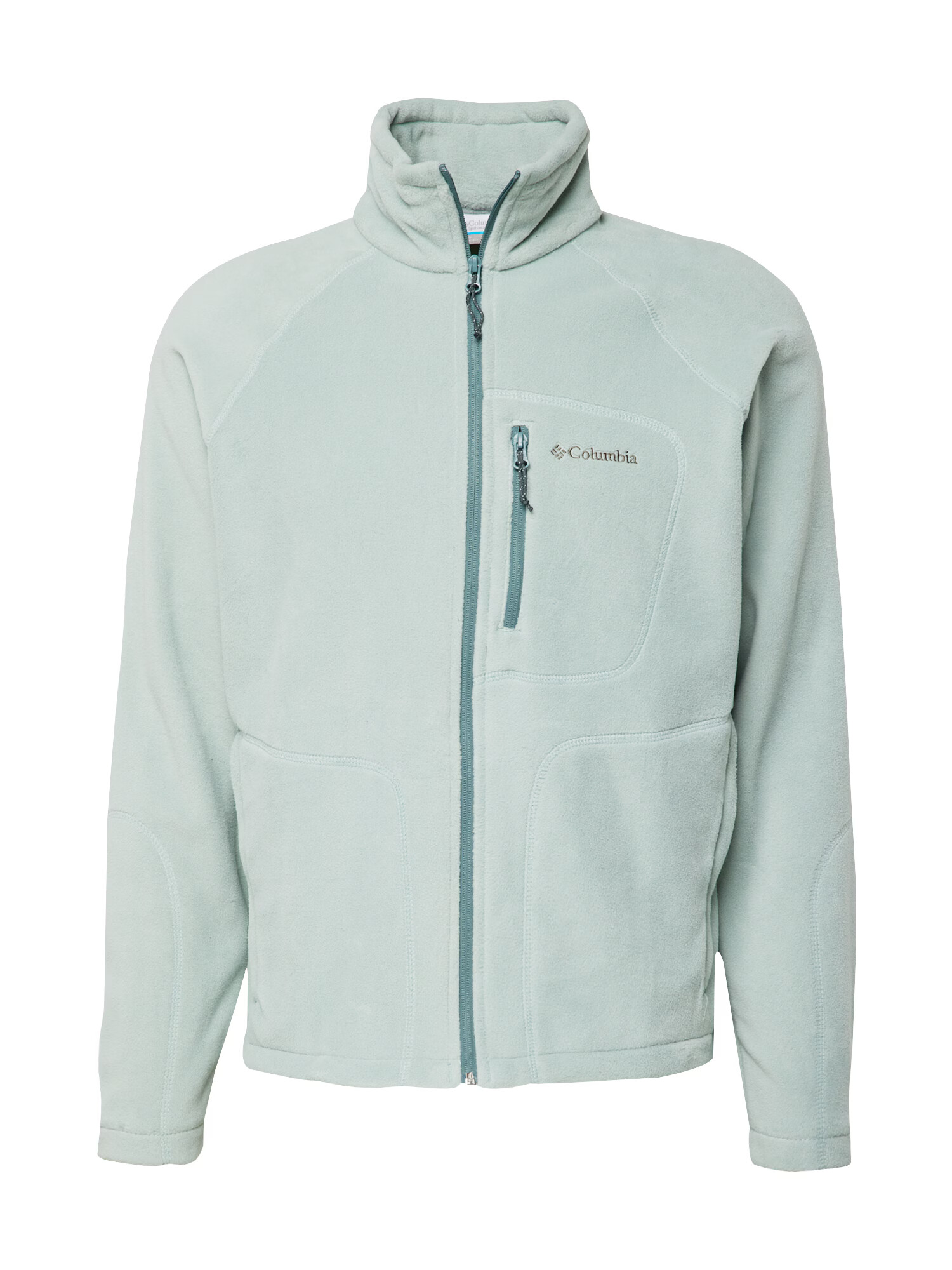 COLUMBIA Jachetă fleece 'Fast Trek II' gri / verde mentă - Pled.ro