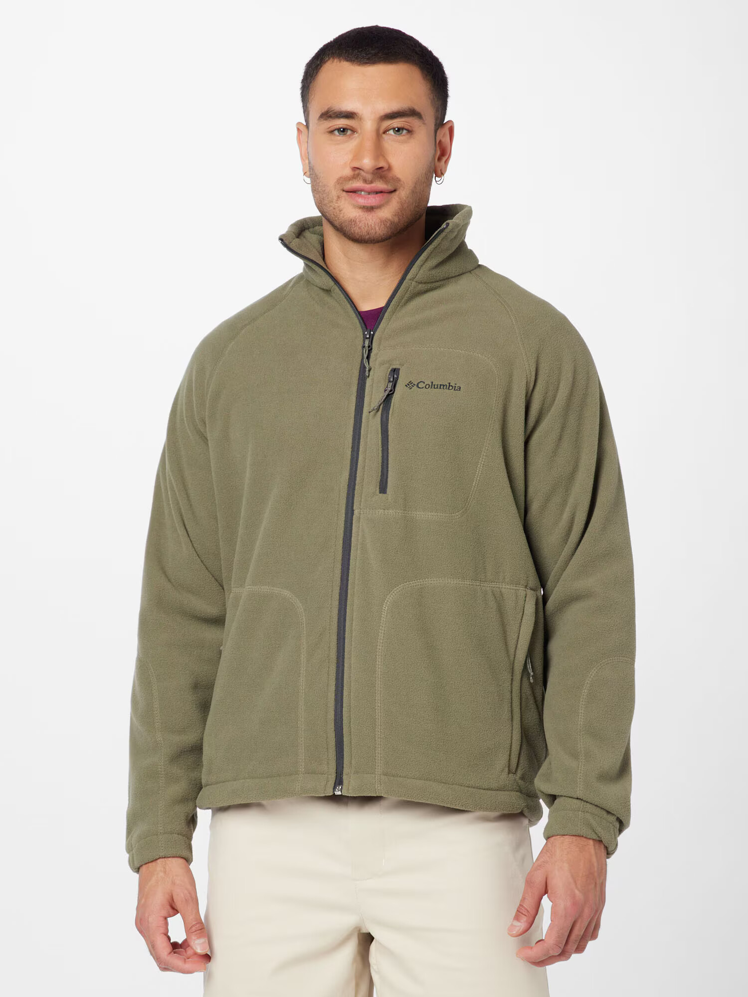 COLUMBIA Jachetă fleece funcțională 'Fast Trek II' verde - Pled.ro