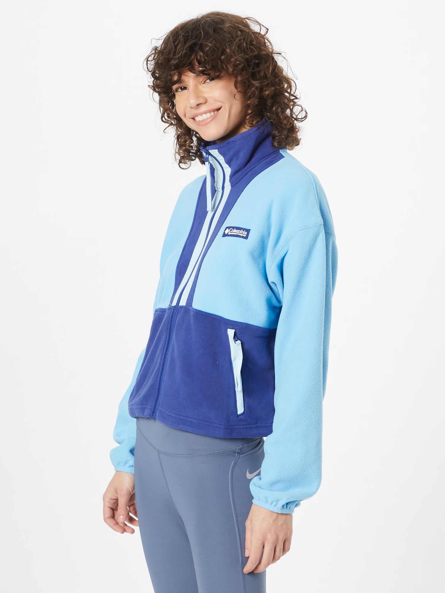 COLUMBIA Jachetă fleece funcțională 'Back Bowl' albastru cobalt / azuriu - Pled.ro