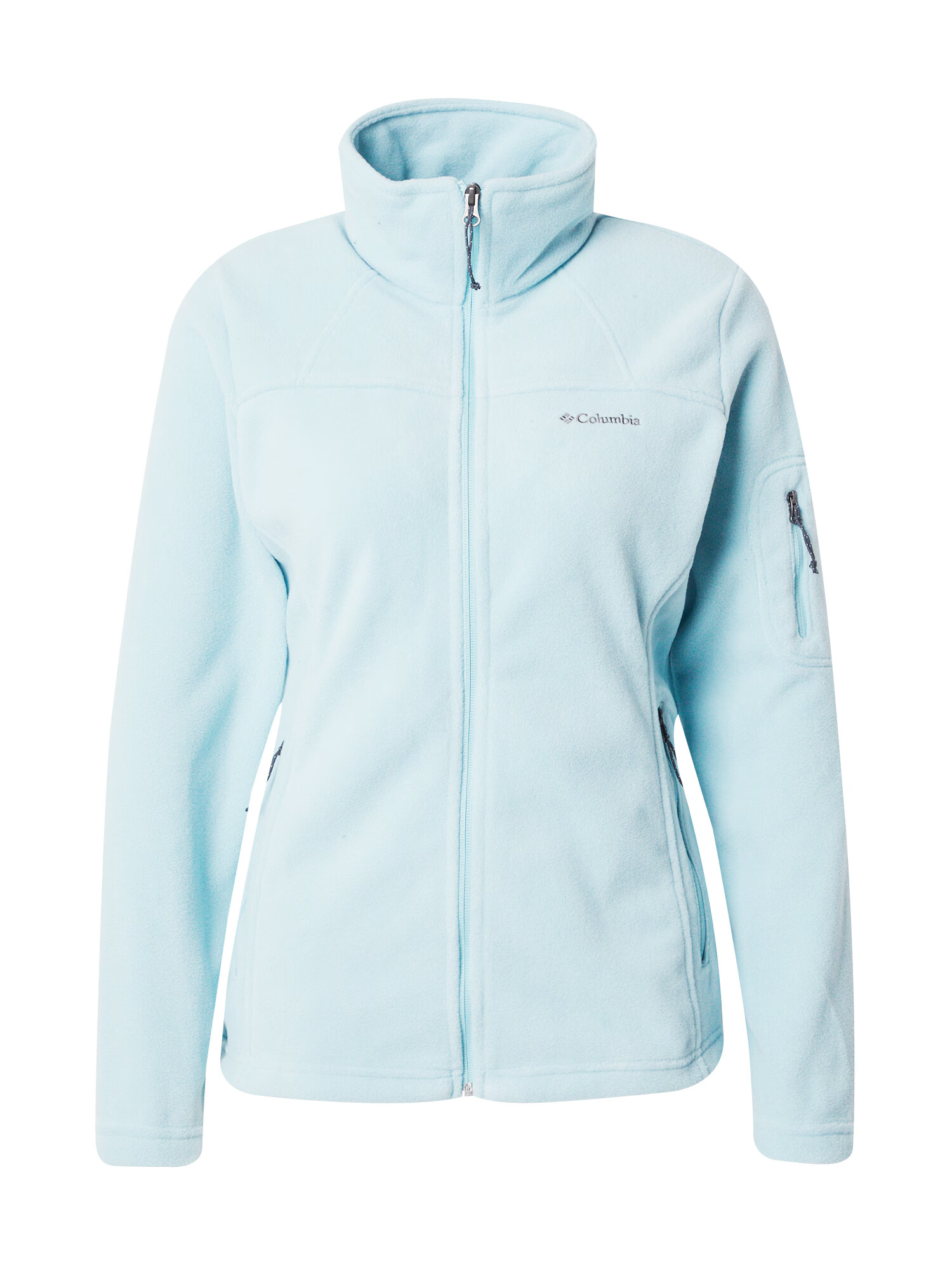 COLUMBIA Jachetă fleece funcțională 'Fast Trek II' turcoaz / gri - Pled.ro