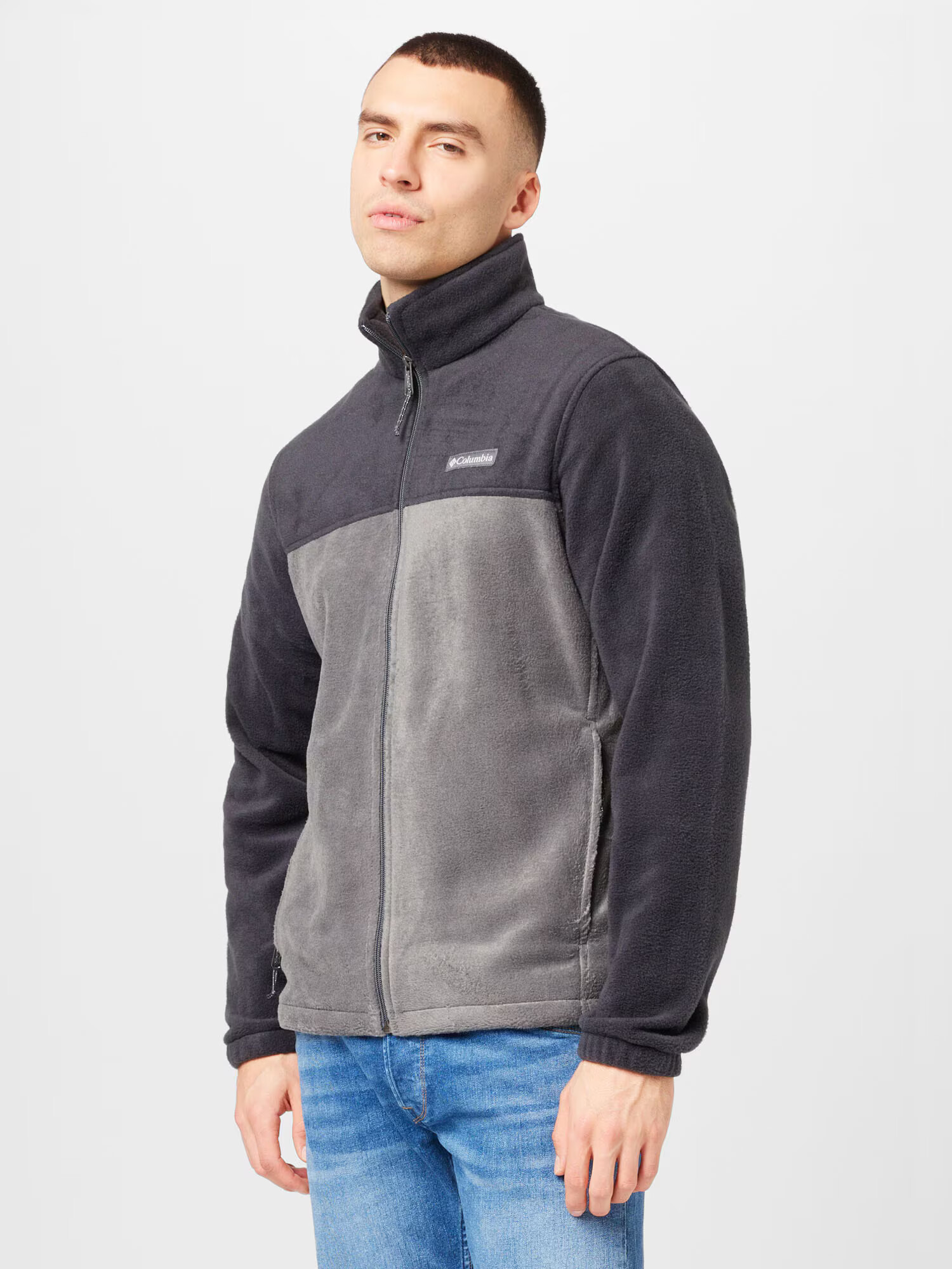 COLUMBIA Jachetă fleece funcțională 'Steens Mountain' gri / negru - Pled.ro