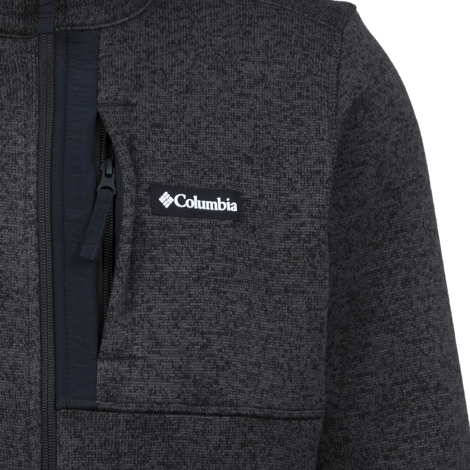 COLUMBIA Bluză cu fermoar sport 'Sweater Weather' negru - Pled.ro