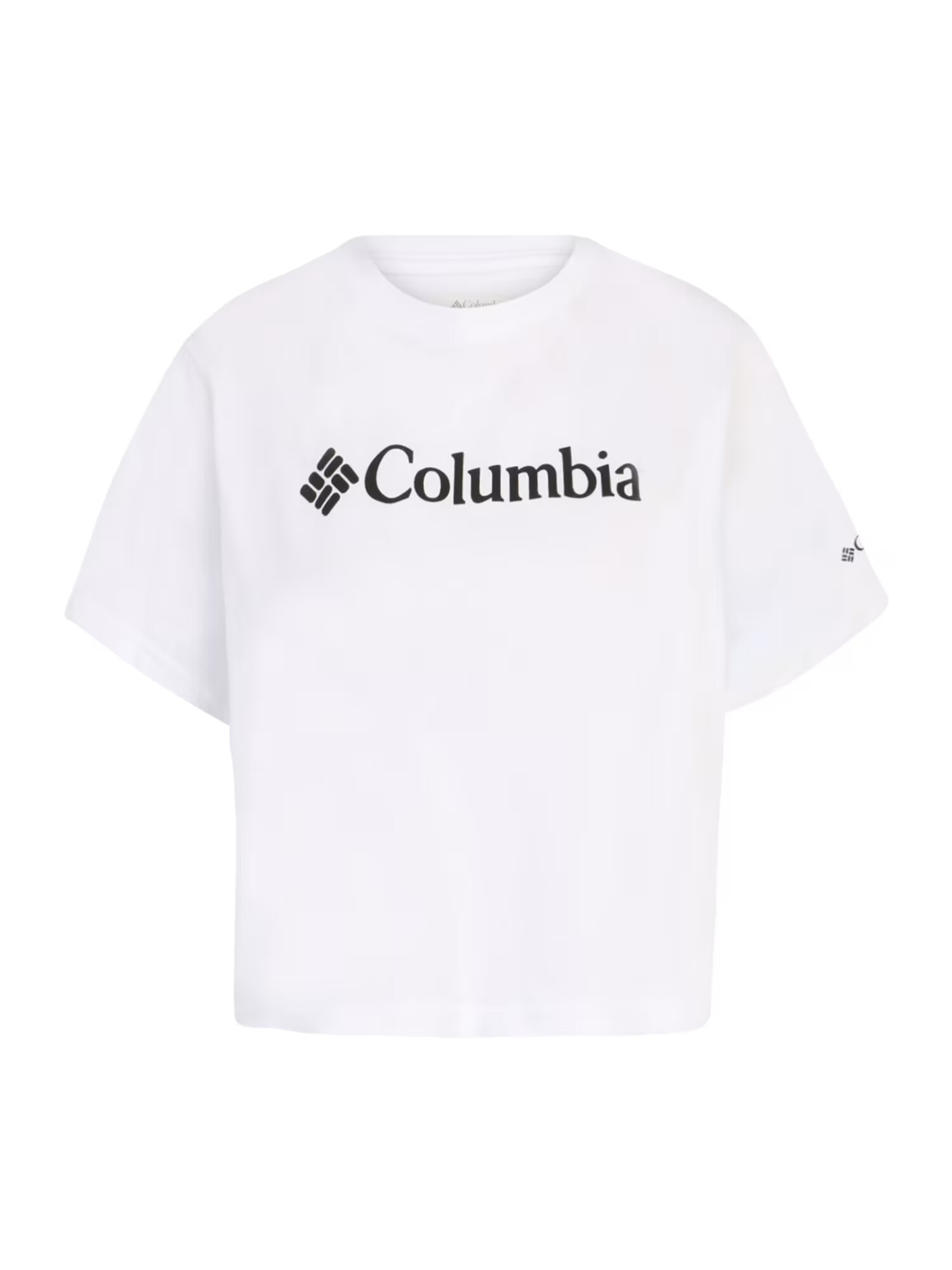 COLUMBIA Tricou funcțional negru / alb - Pled.ro