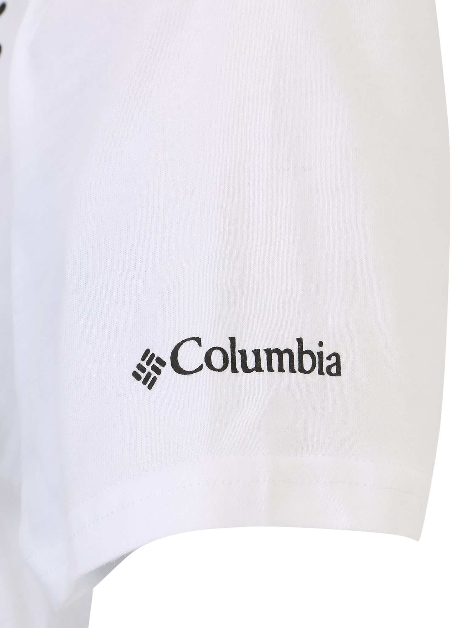 COLUMBIA Tricou funcțional negru / alb - Pled.ro